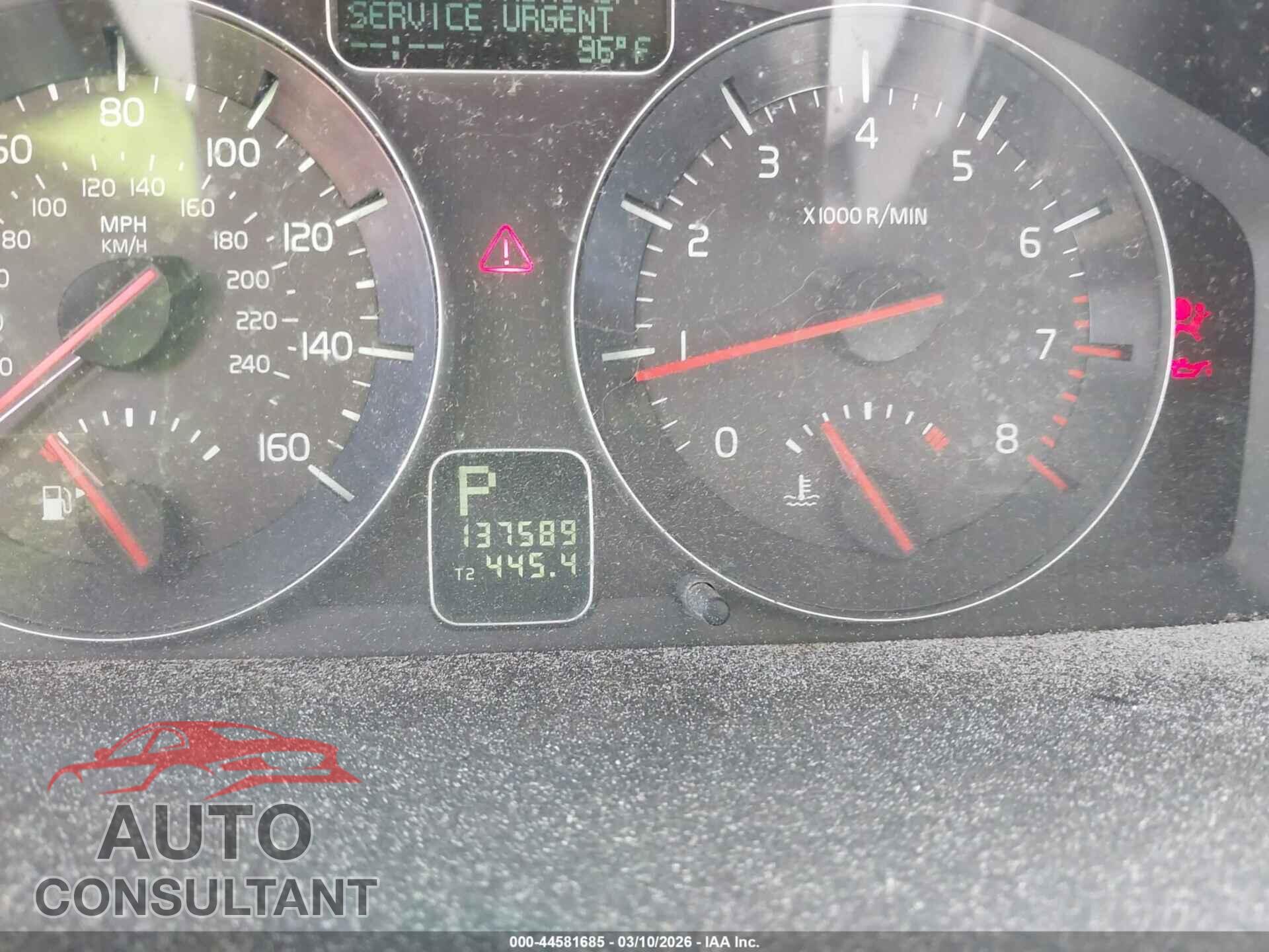 VOLVO C70 2009 - YV1MC67239J074288