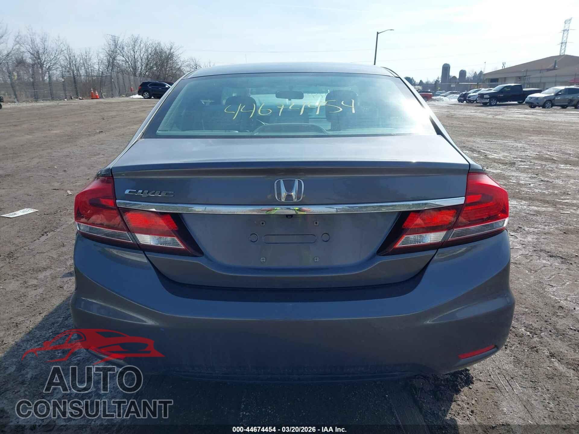 HONDA CIVIC 2014 - 19XFB2F52EE010739
