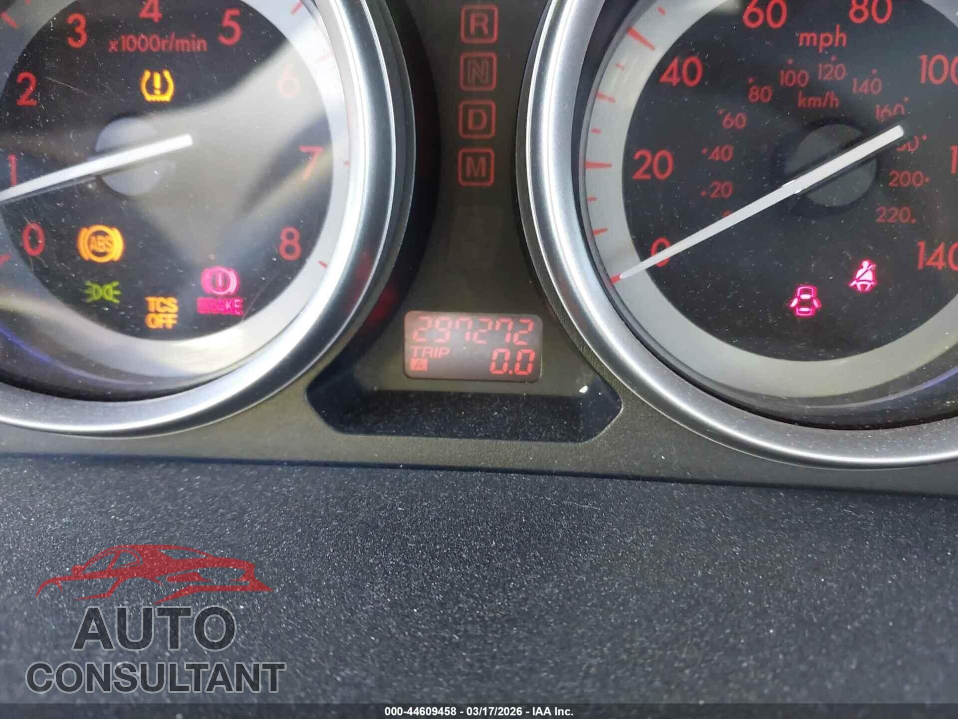MAZDA CX-9 2011 - JM3TB2DA2B0308156