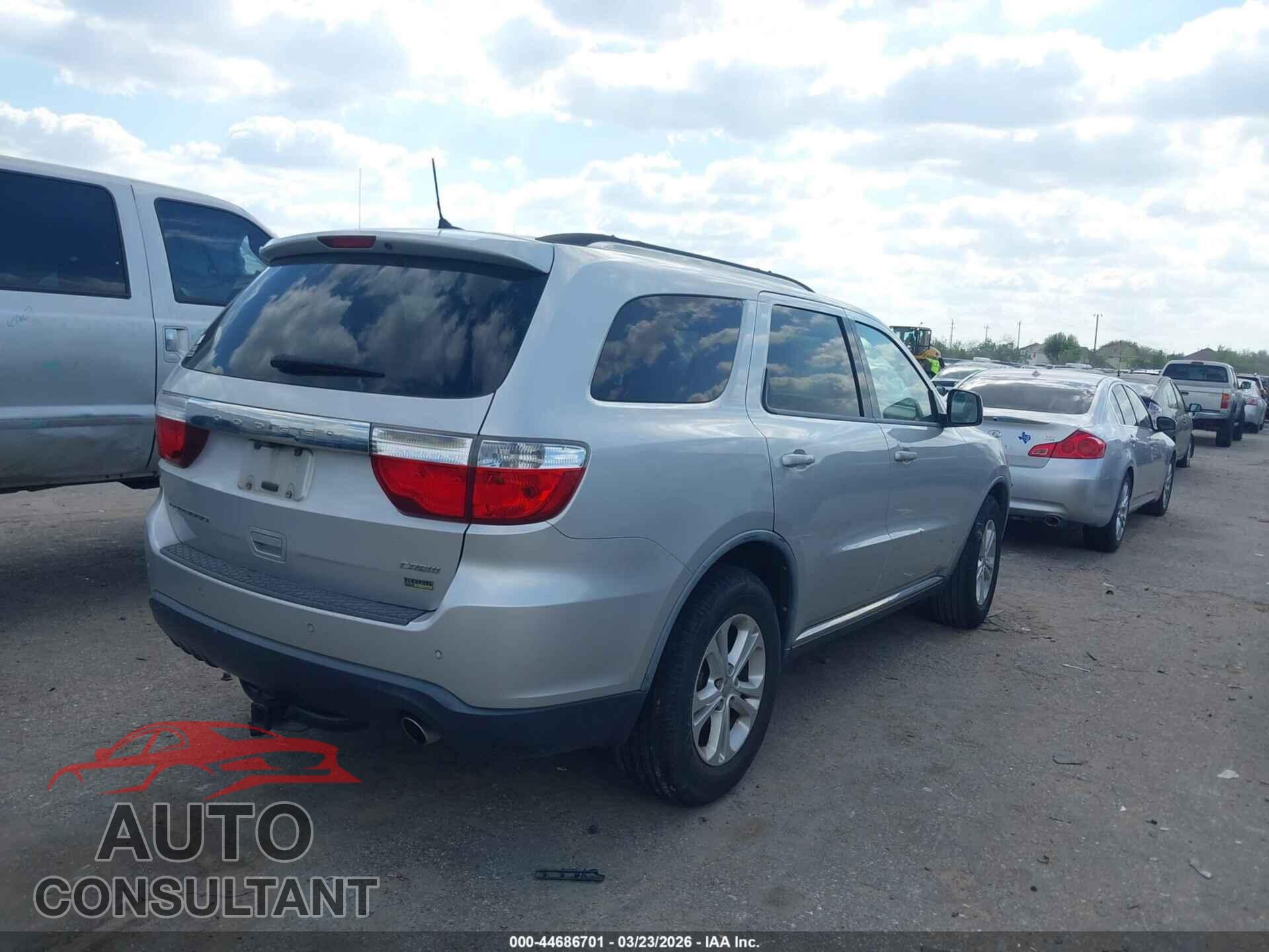 DODGE DURANGO 2012 - 1C4RDHDG1CC191352