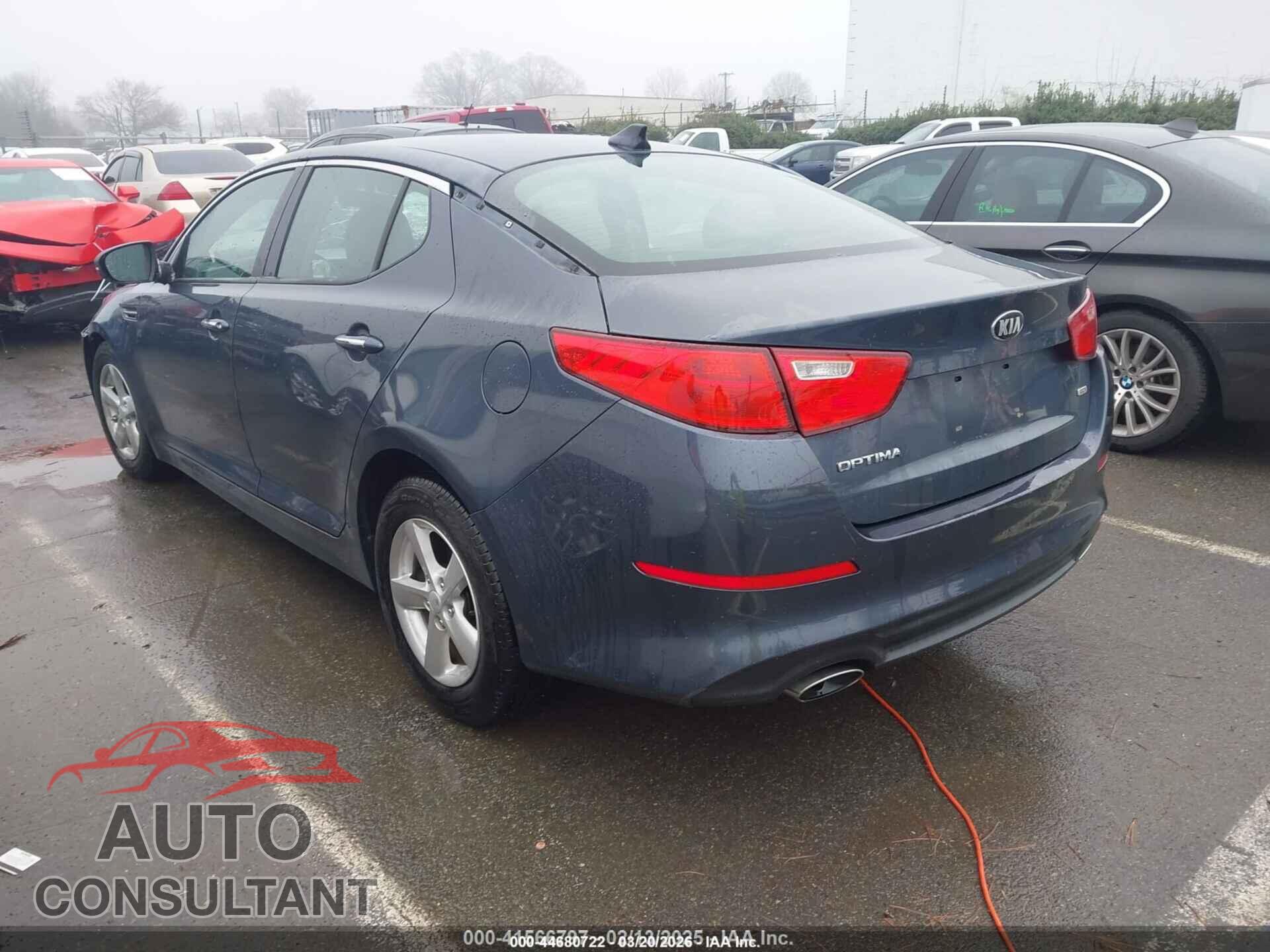 KIA OPTIMA 2015 - KNAGM4A79F5592870