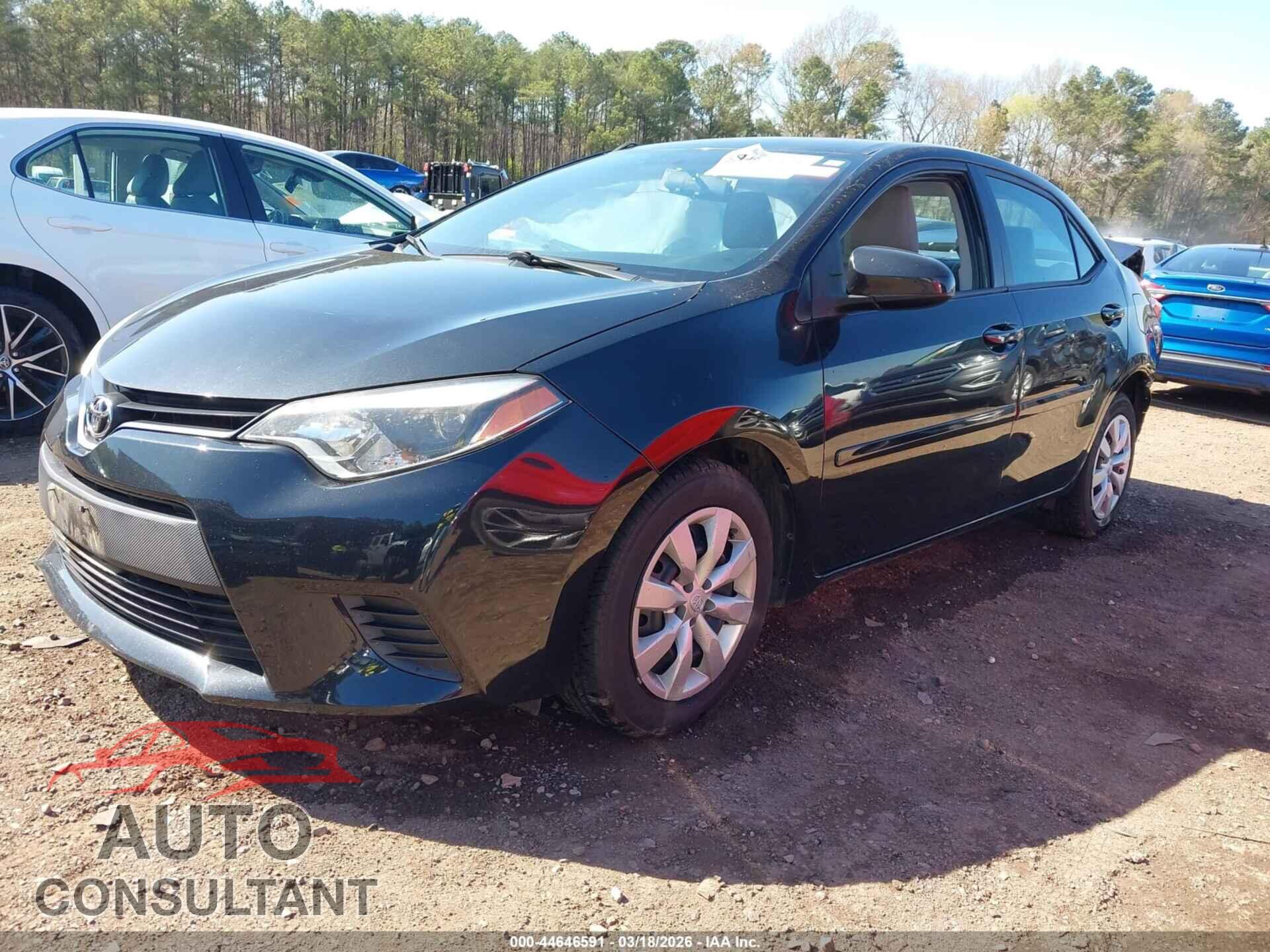 TOYOTA COROLLA 2014 - 2T1BURHEXEC153581