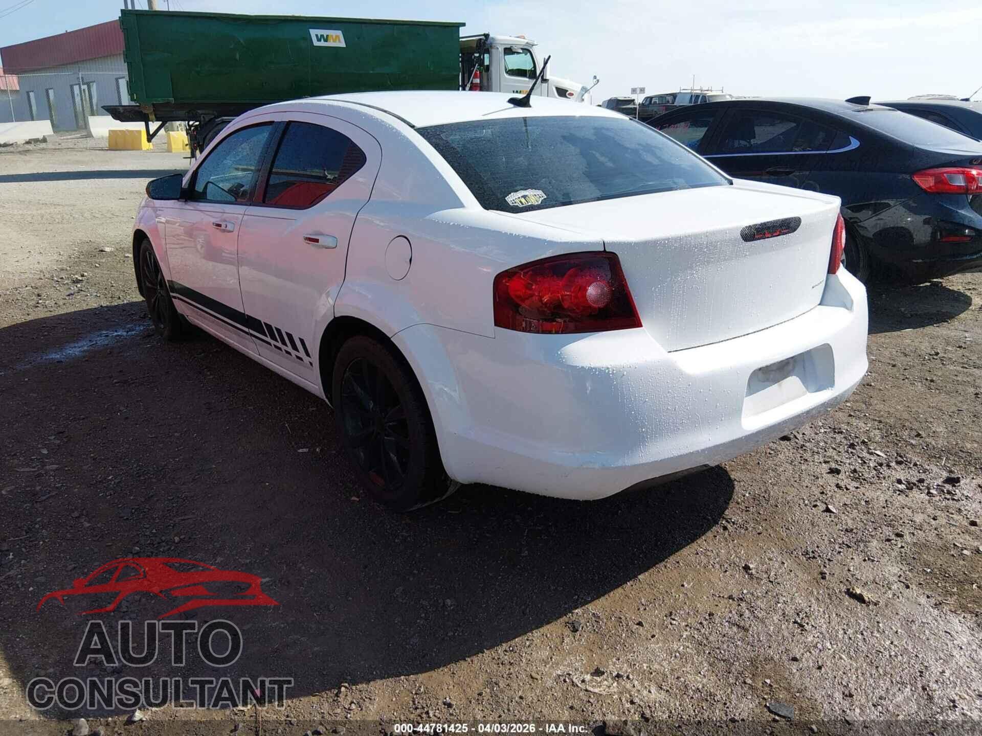 DODGE AVENGER 2014 - 1C3CDZAB5EN165577