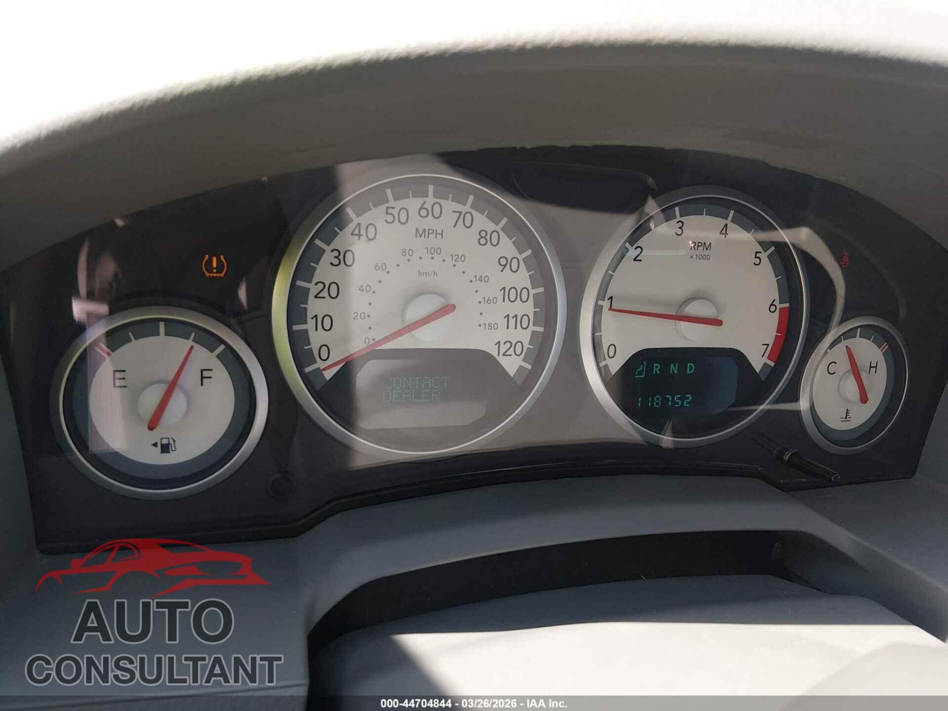 DODGE GRAND CARAVAN 2010 - 2D4RN5DX4AR236187