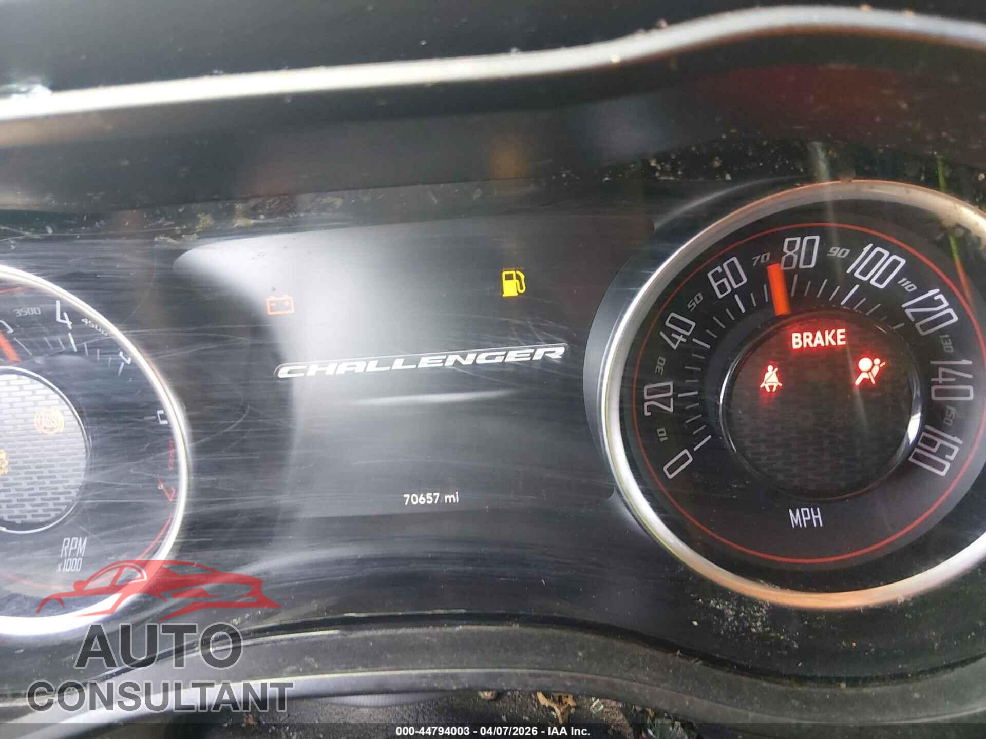 DODGE CHALLENGER 2019 - 2C3CDZGG5KH717358