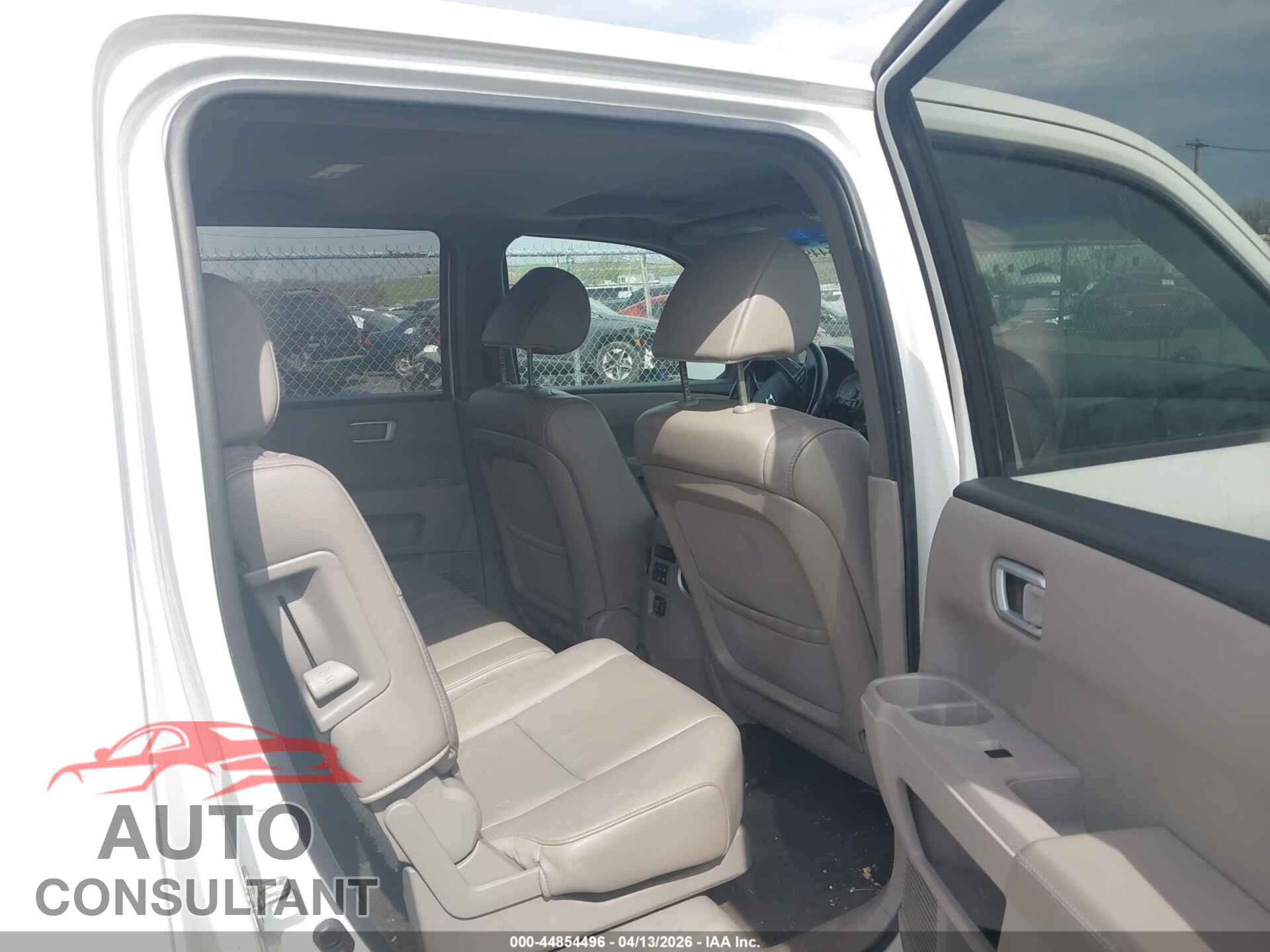 HONDA PILOT 2012 - 5FNYF4H53CB046520