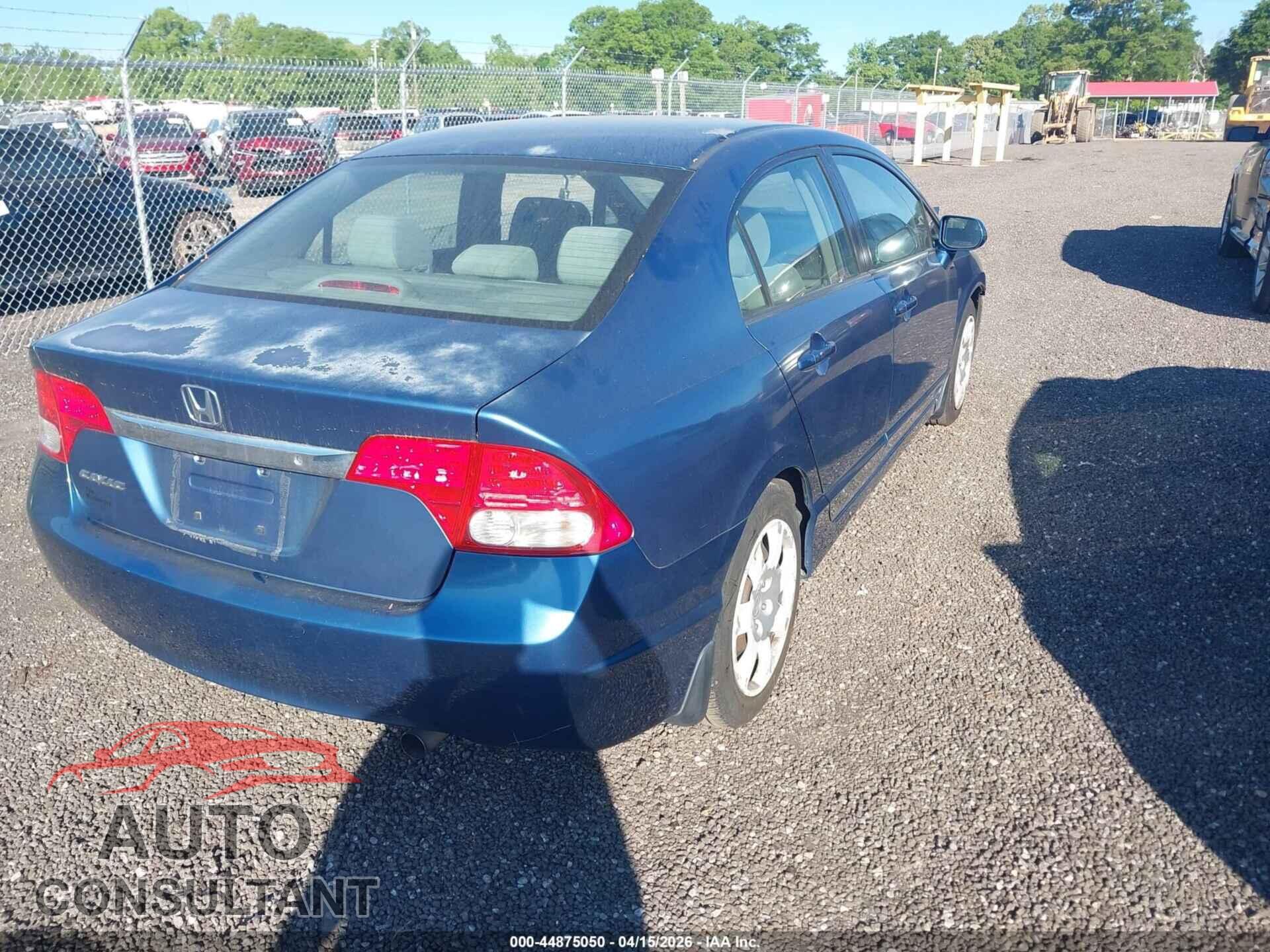 HONDA CIVIC 2011 - 2HGFA1F54BH529984