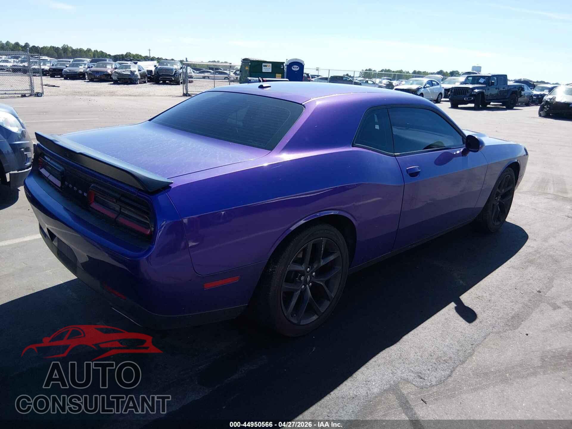 DODGE CHALLENGER 2019 - 2C3CDZAG1KH684528