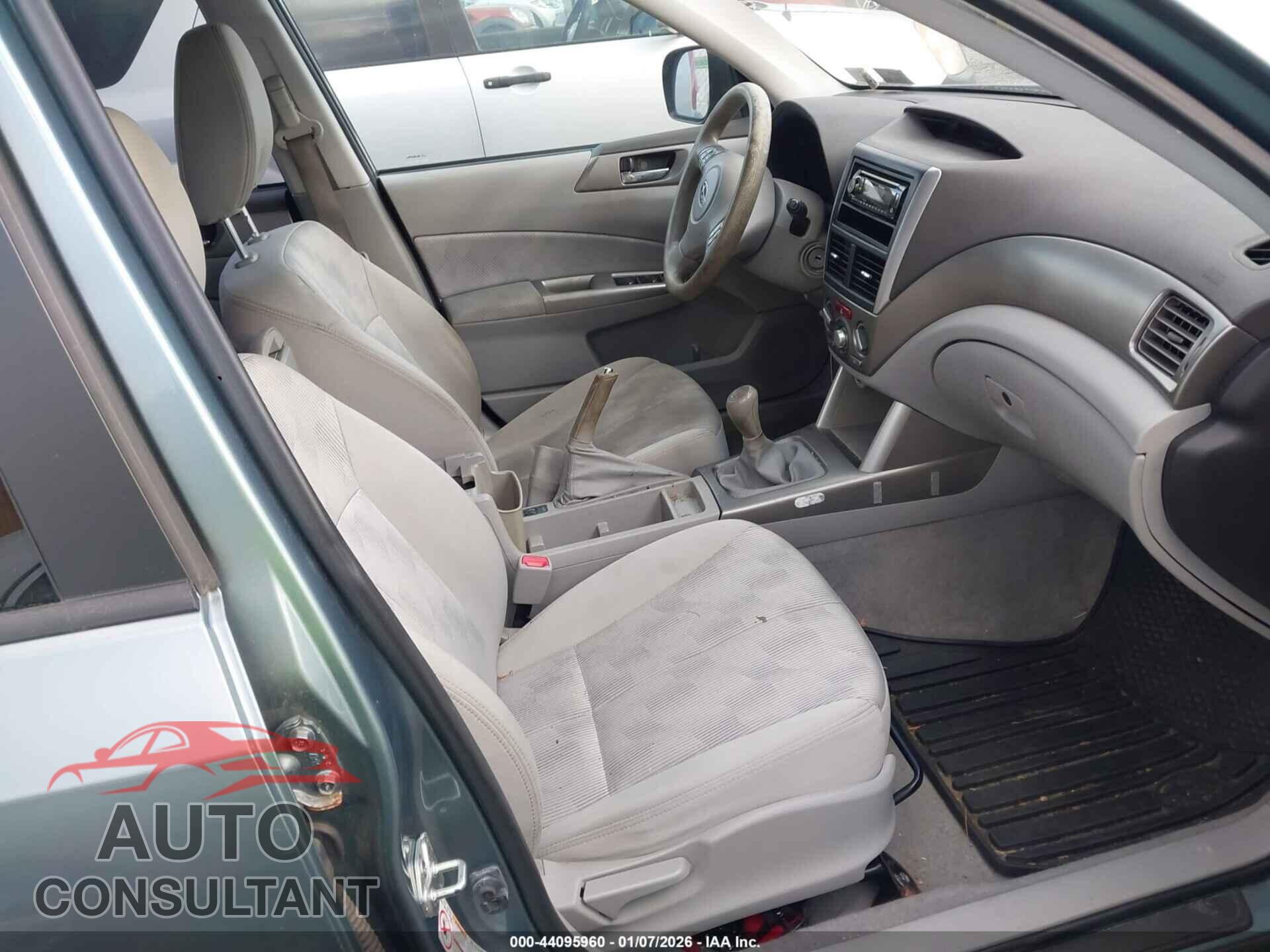 SUBARU FORESTER 2010 - JF2SH6CC1AG722422