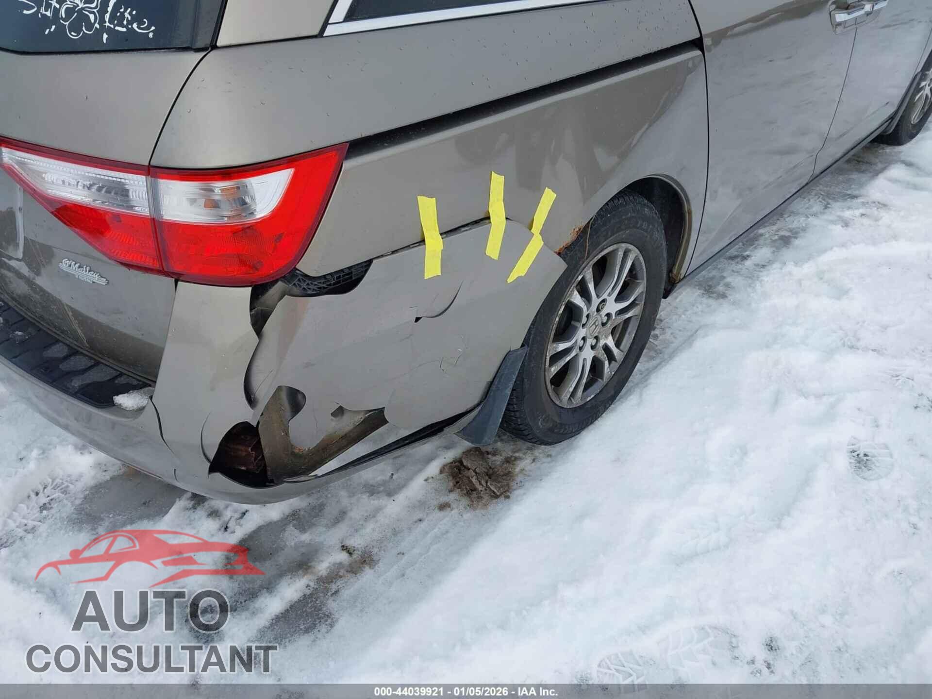 HONDA ODYSSEY 2011 - 5FNRL5H65BB071865