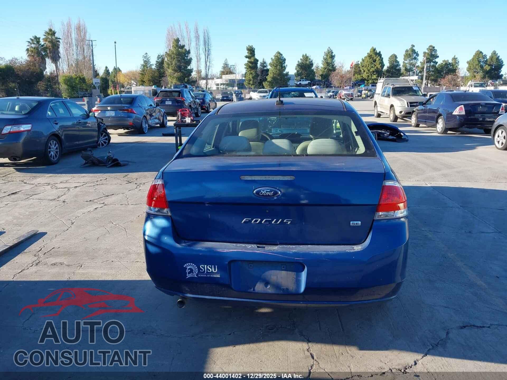 FORD FOCUS 2009 - 1FAHP35N99W268341