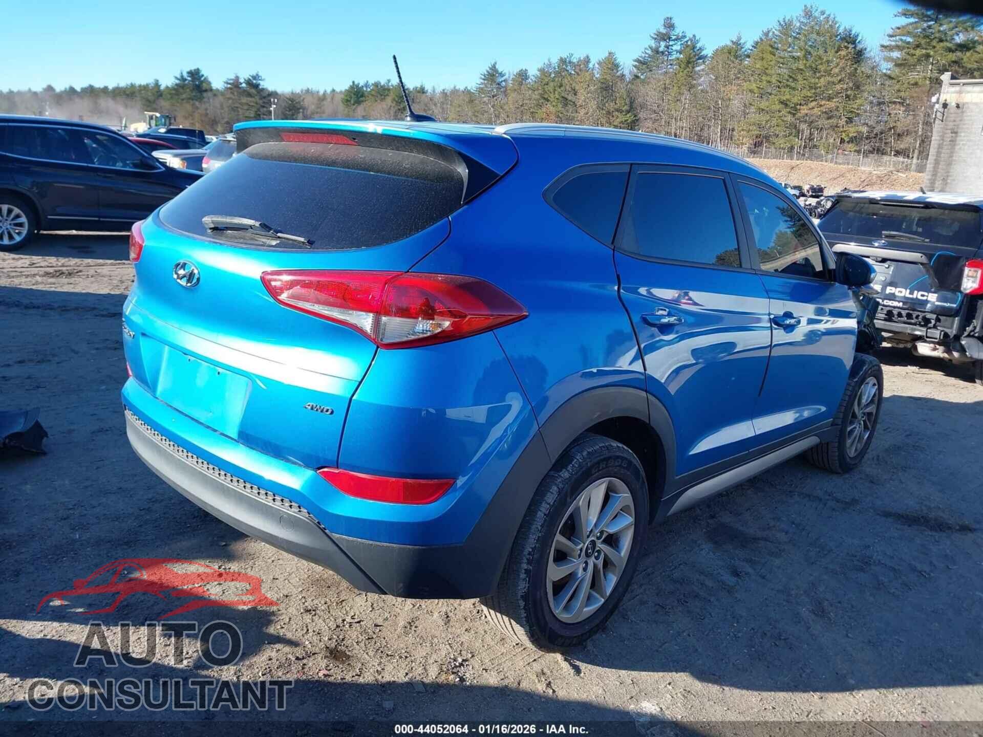 HYUNDAI TUCSON 2017 - KM8J3CA43HU296193
