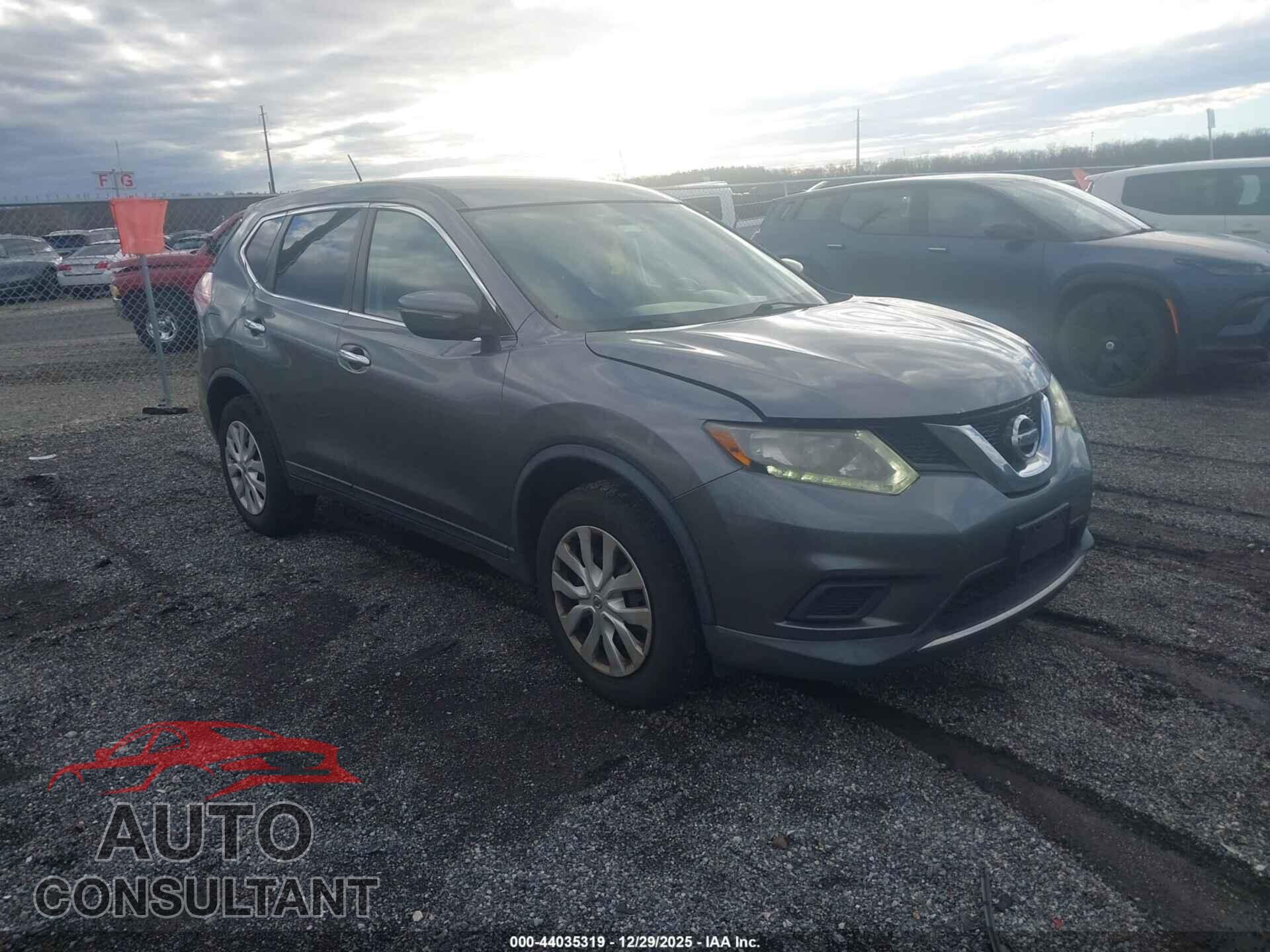 NISSAN ROGUE 2015 - KNMAT2MV3FP544604