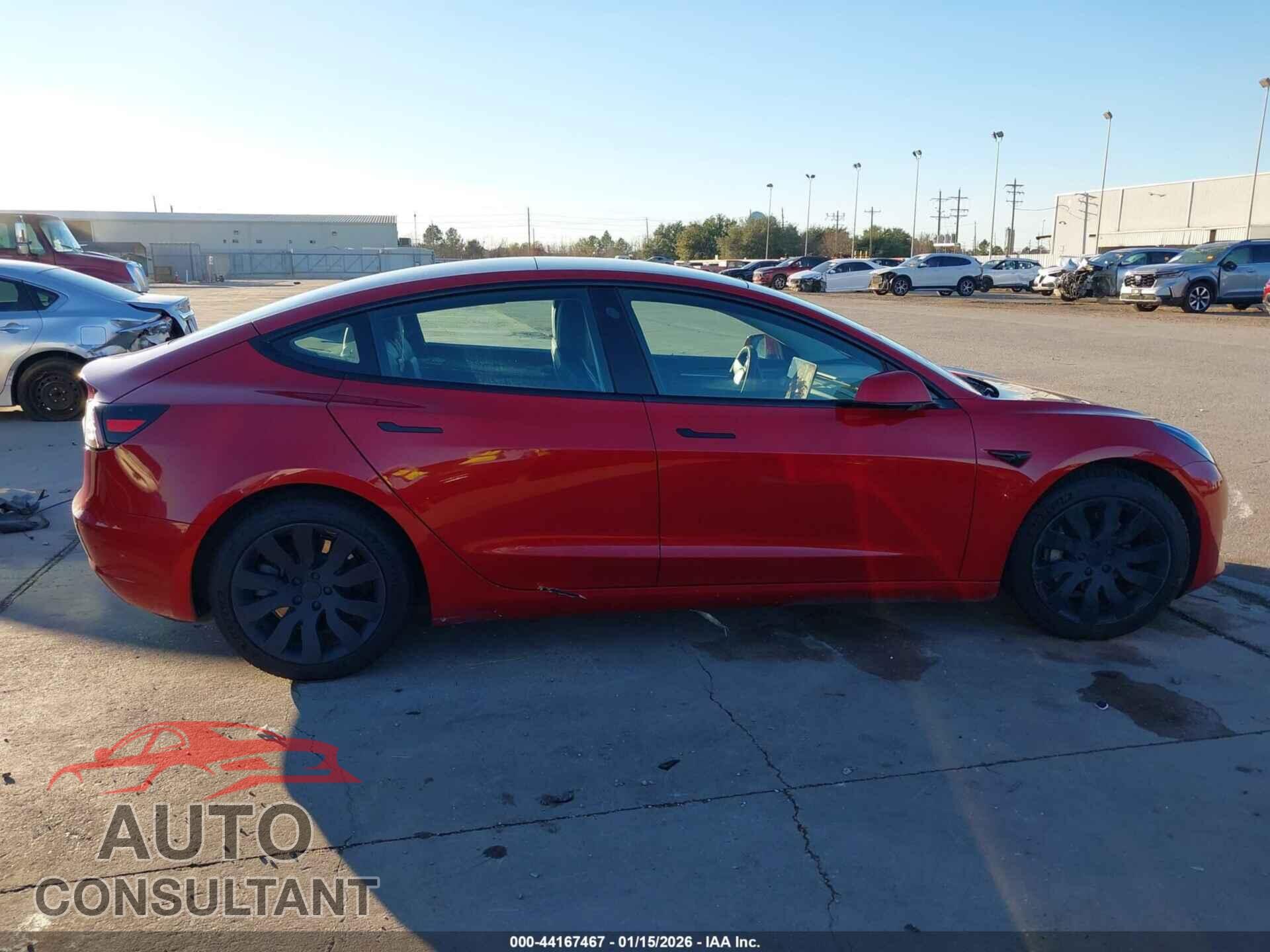 TESLA MODEL 3 2022 - 5YJ3E1EA0NF191918