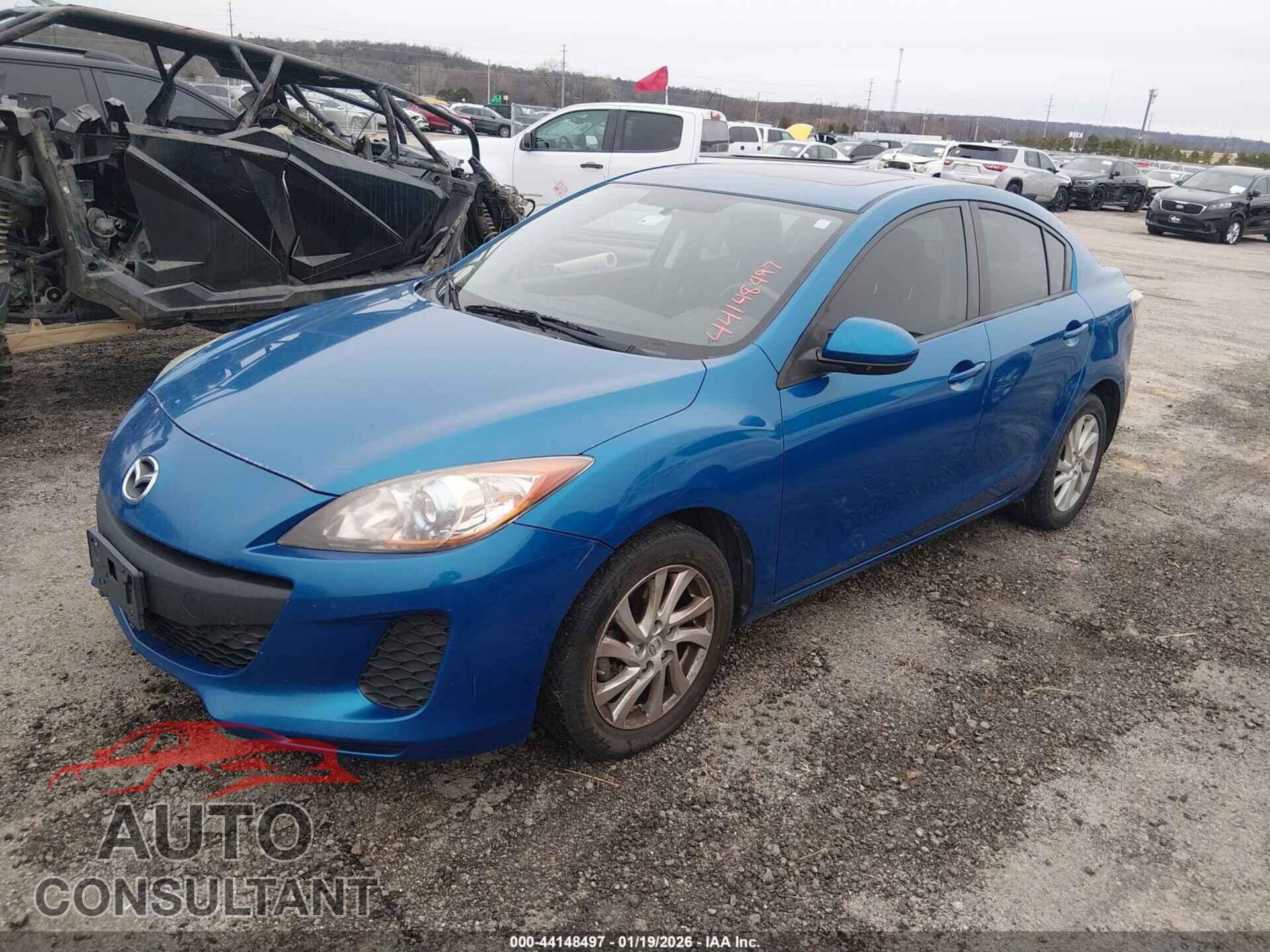 MAZDA MAZDA3 2012 - JM1BL1V77C1620824