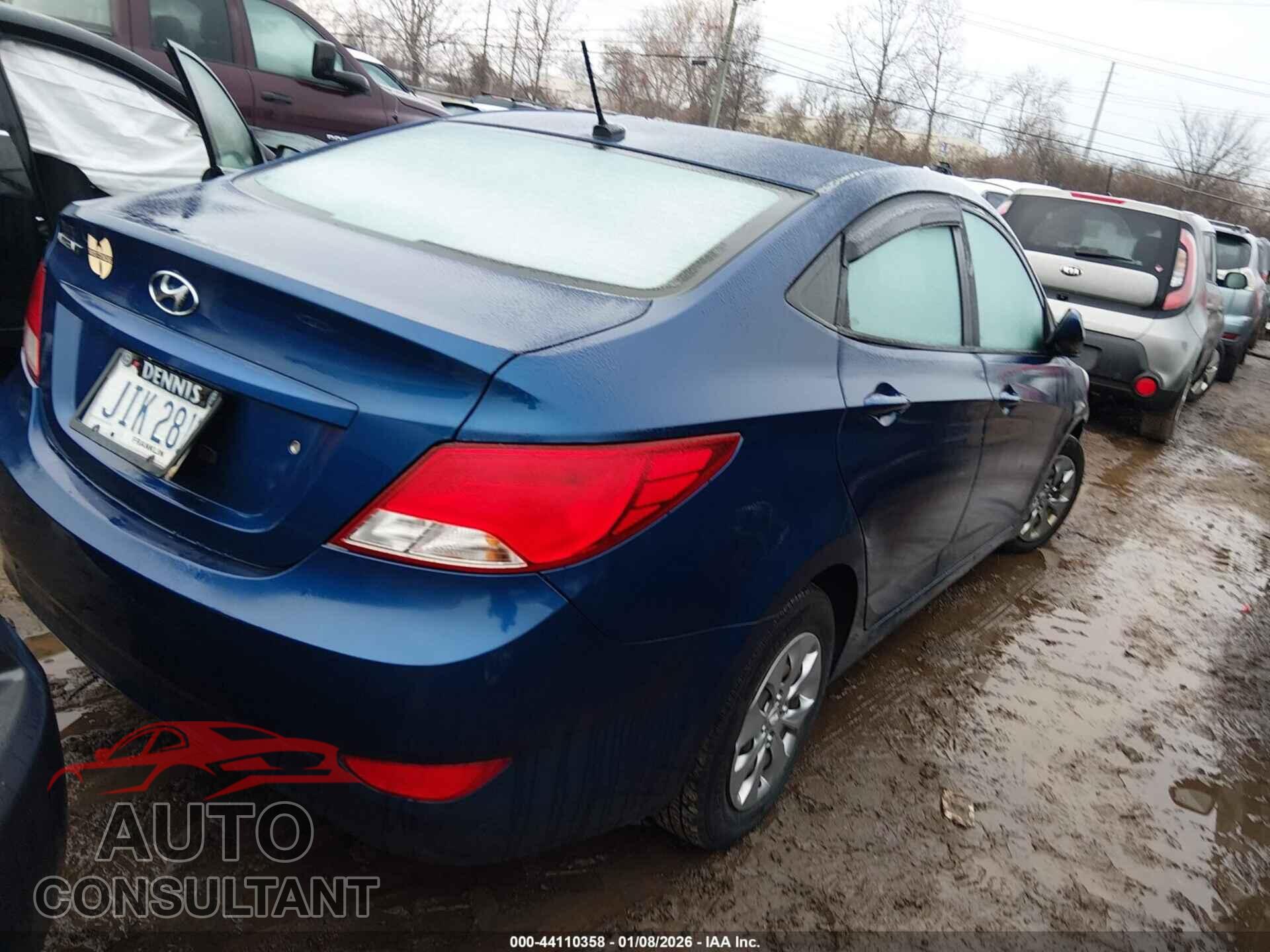 HYUNDAI ACCENT 2016 - KMHCT4AE6GU101807