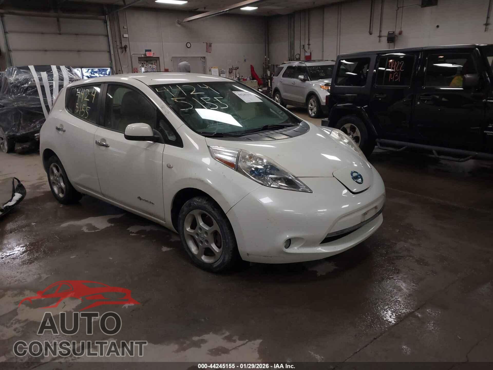 NISSAN LEAF 2012 - JN1AZ0CP8CT016732