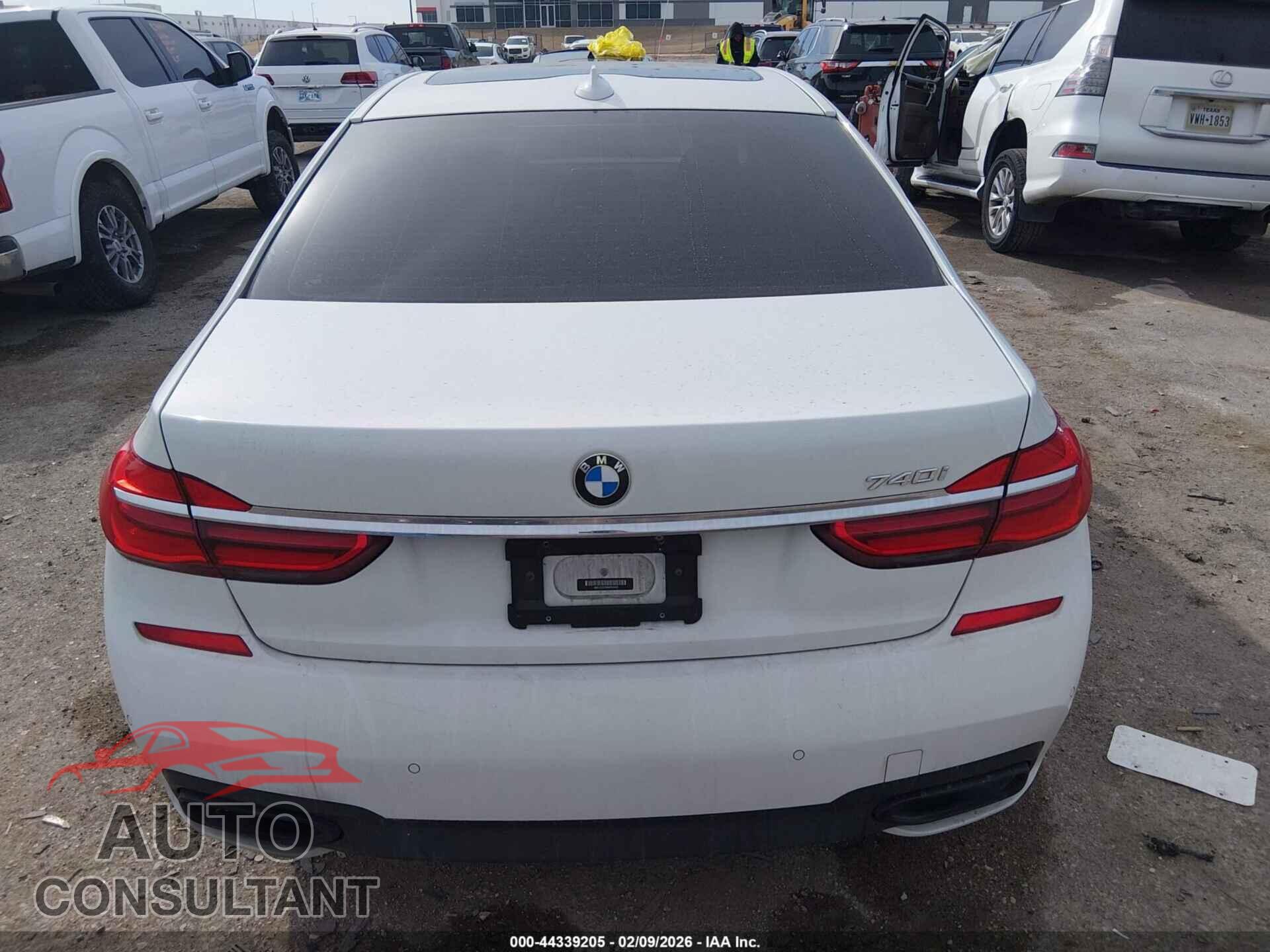 BMW 740I 2019 - WBA7E2C59KB454433