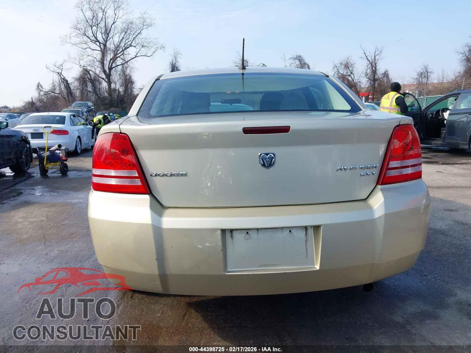 DODGE AVENGER 2010 - 1B3CC4FB9AN120714