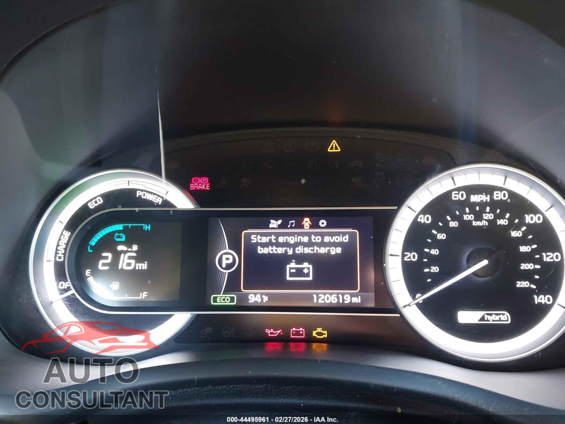 KIA NIRO 2019 - KNDCB3LC6K5302011