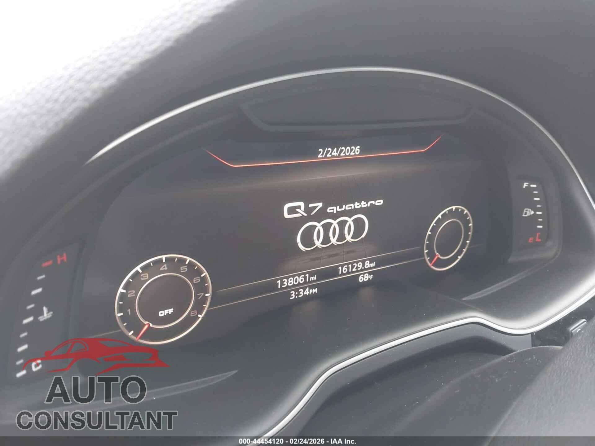 AUDI Q7 2017 - WA1LAAF72HD054824