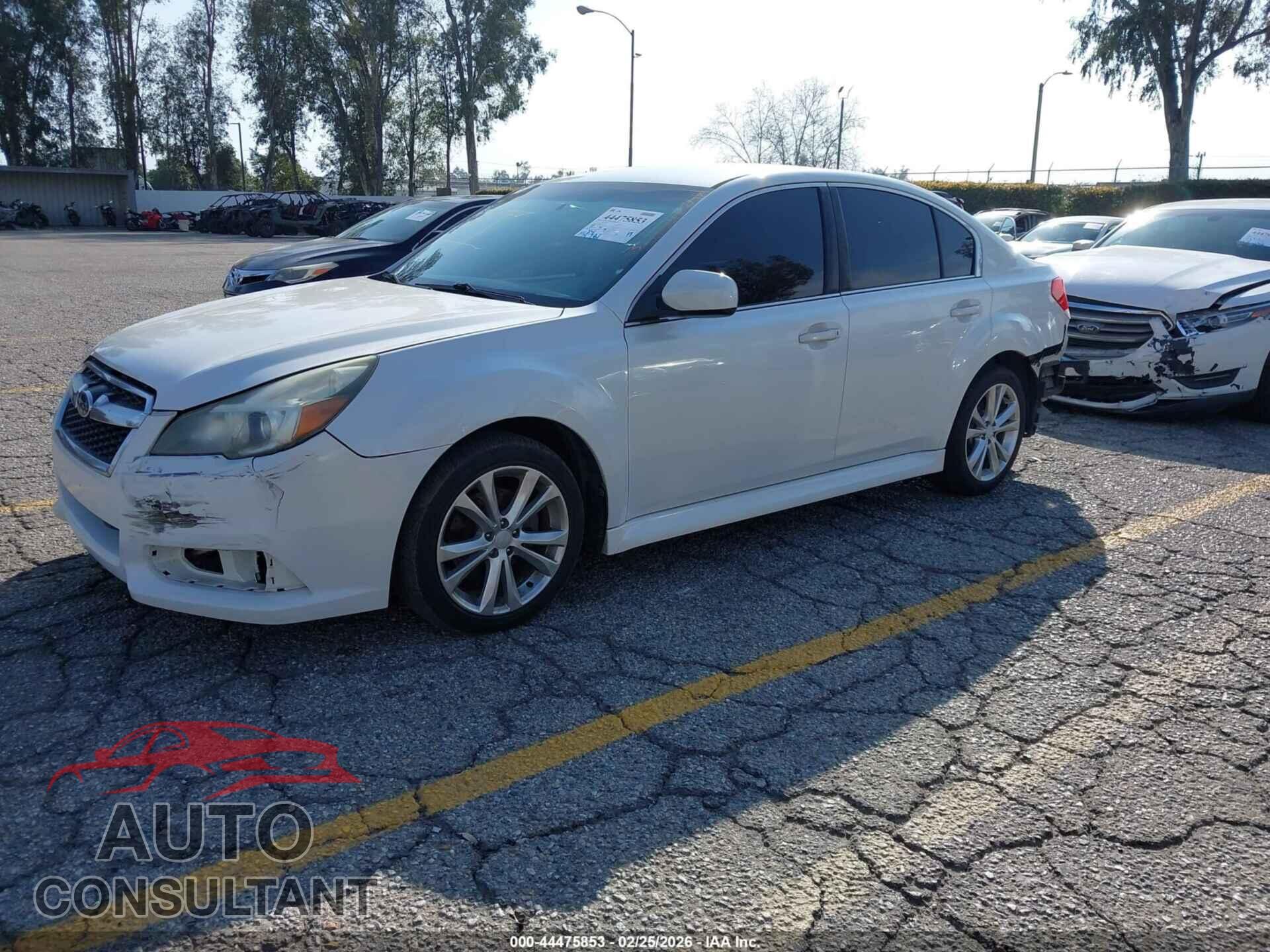 SUBARU LEGACY 2013 - 4S3BMBC62D3007576