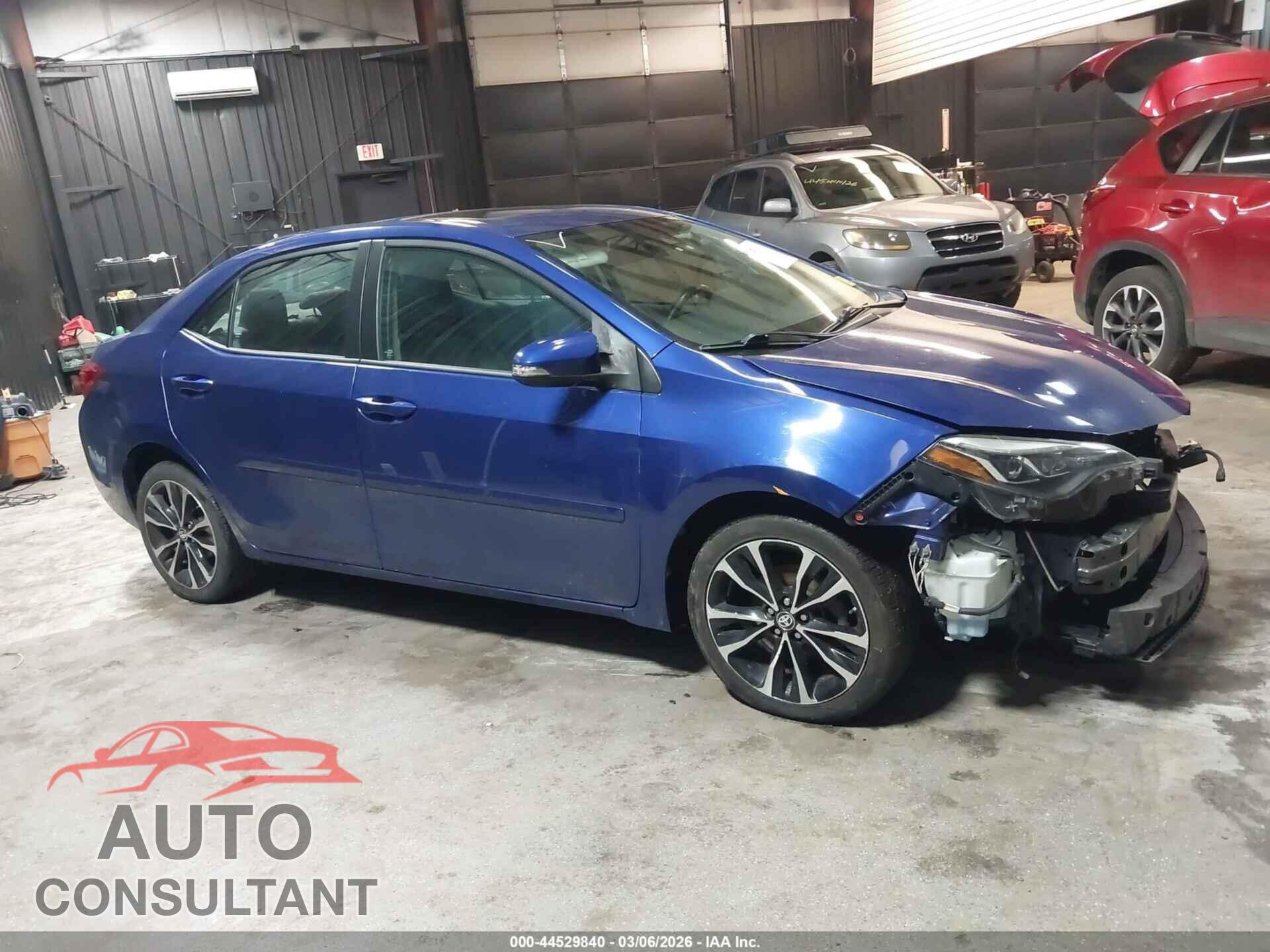 TOYOTA COROLLA 2017 - 2T1BURHE1HC845135