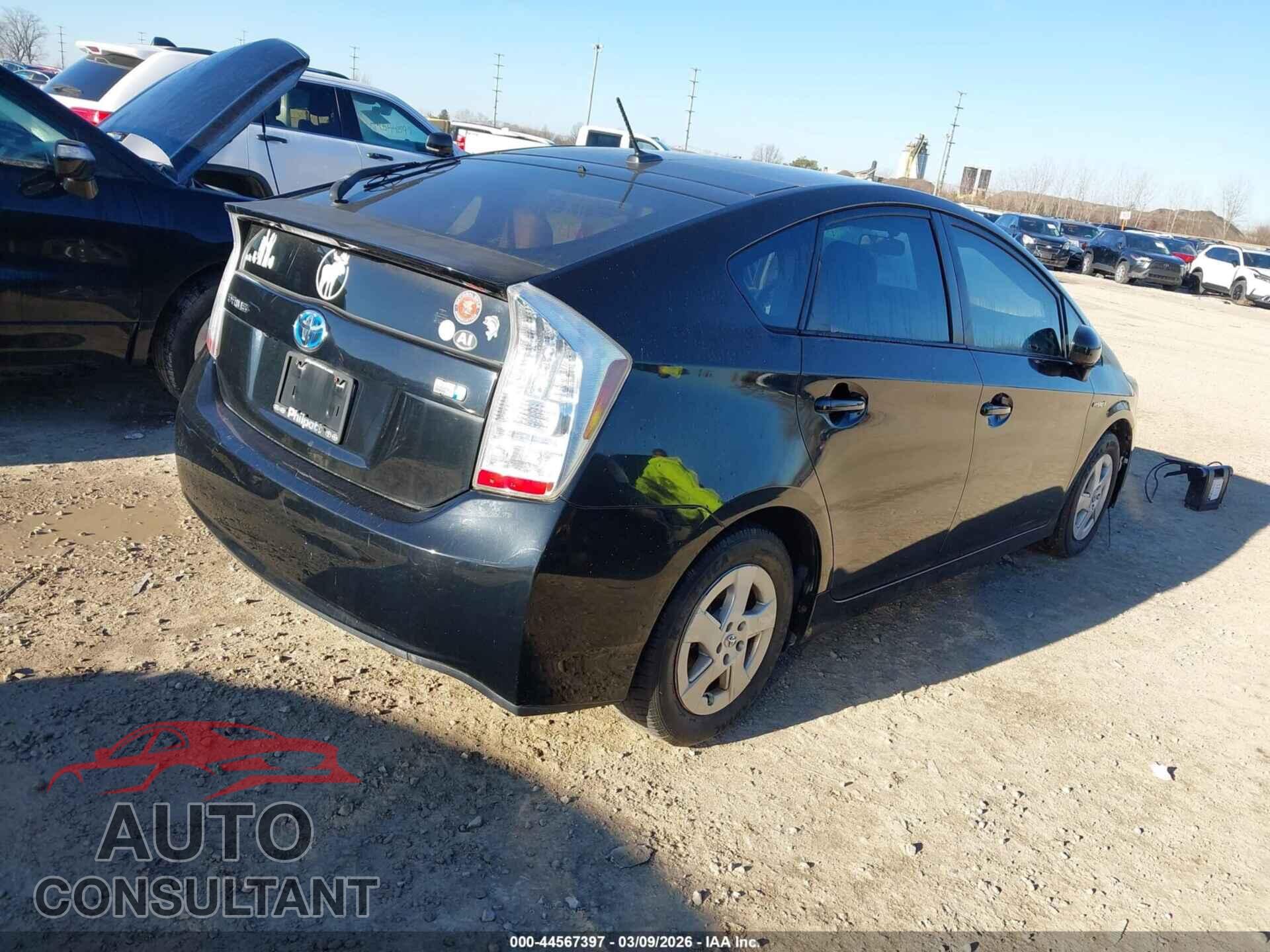 TOYOTA PRIUS 2010 - JTDKN3DU2A0055043