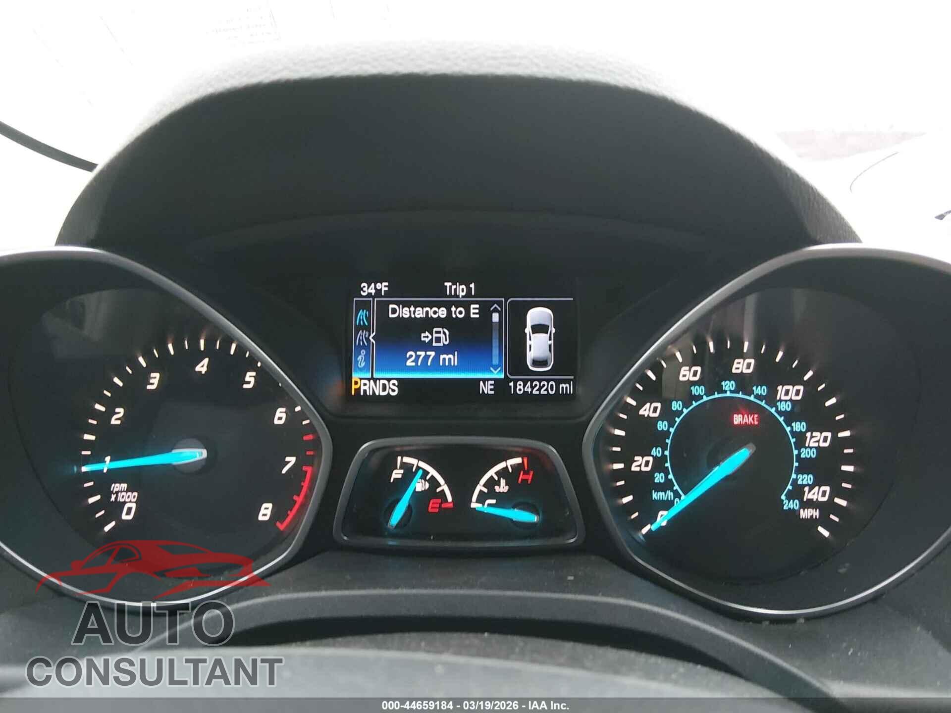FORD ESCAPE 2014 - 1FMCU9GX8EUA96660