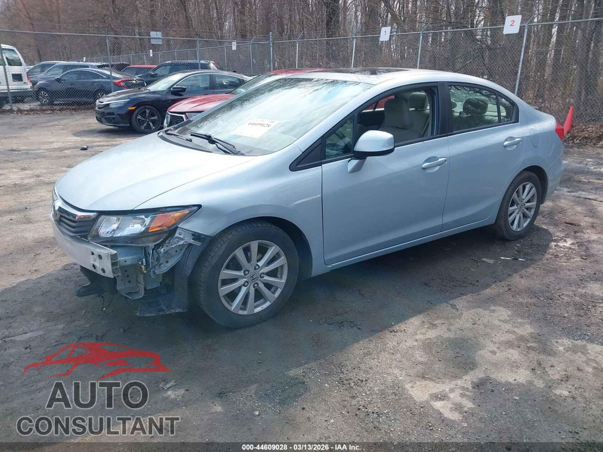 HONDA CIVIC 2012 - 2HGFB2F8XCH516221
