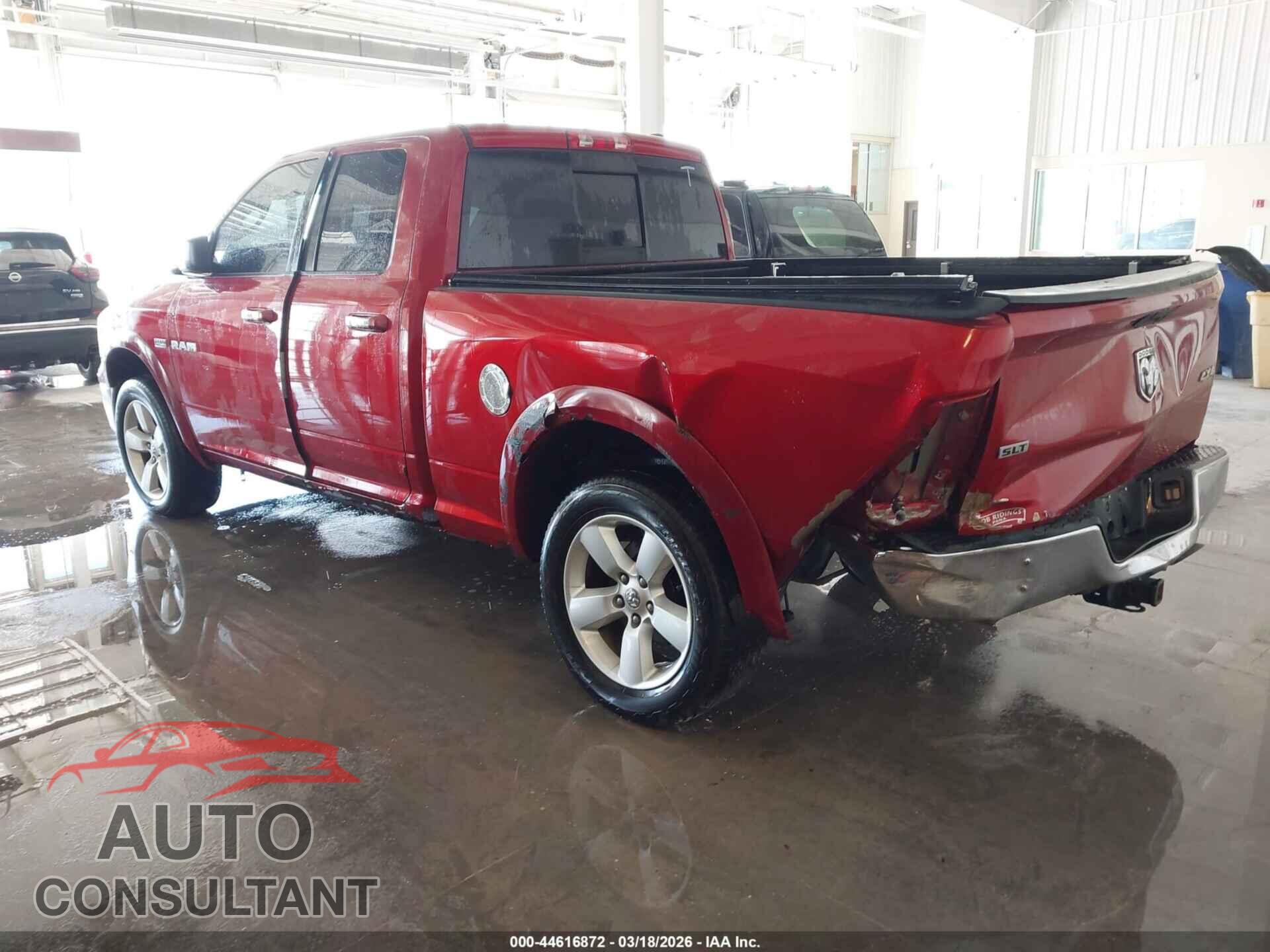 DODGE RAM 1500 2009 - 1D3HV18T29S760061