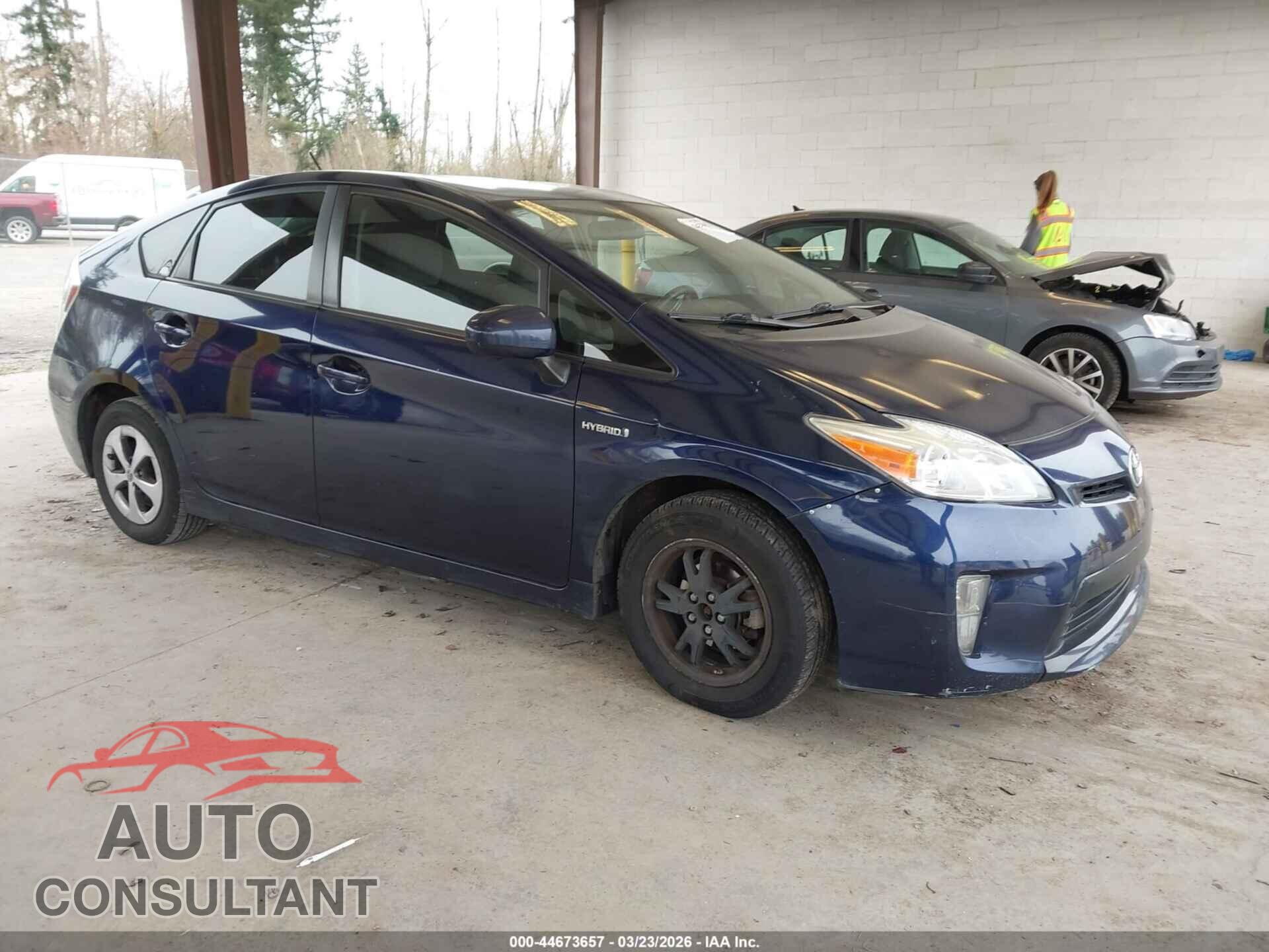TOYOTA PRIUS 2013 - JTDKN3DU8D1627389