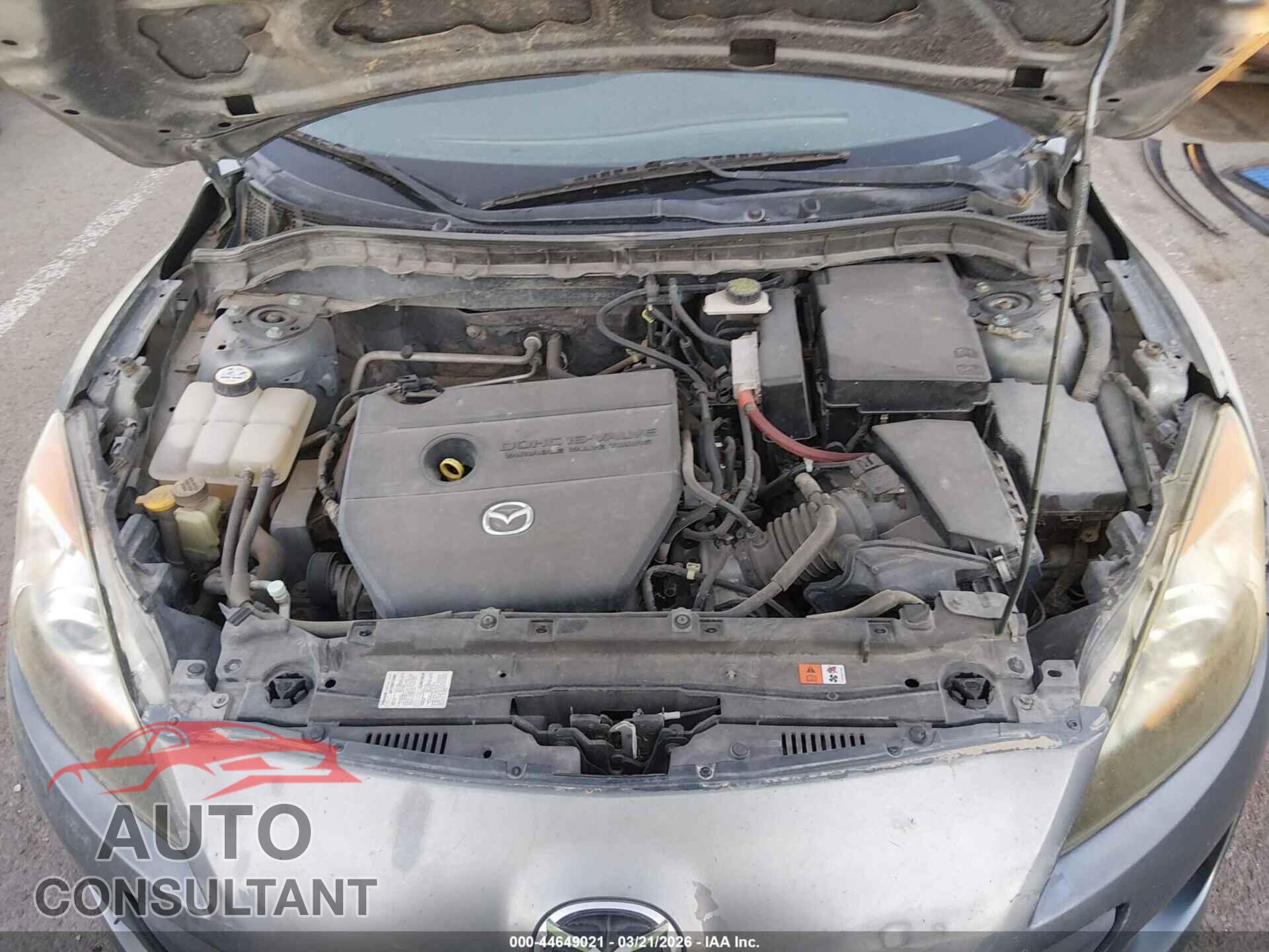 MAZDA MAZDA3 2012 - JM1BL1UG9C1522329
