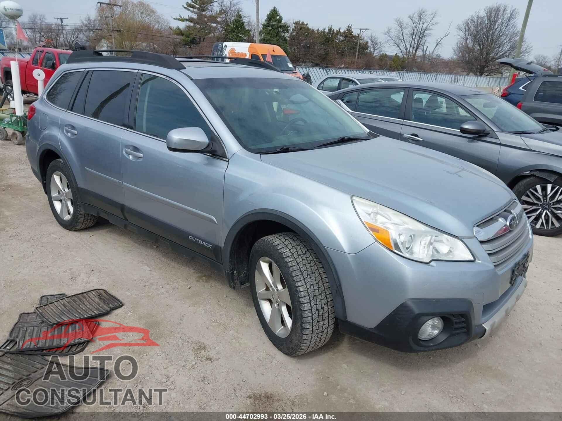 SUBARU OUTBACK 2014 - 4S4BRCMC3E3220044