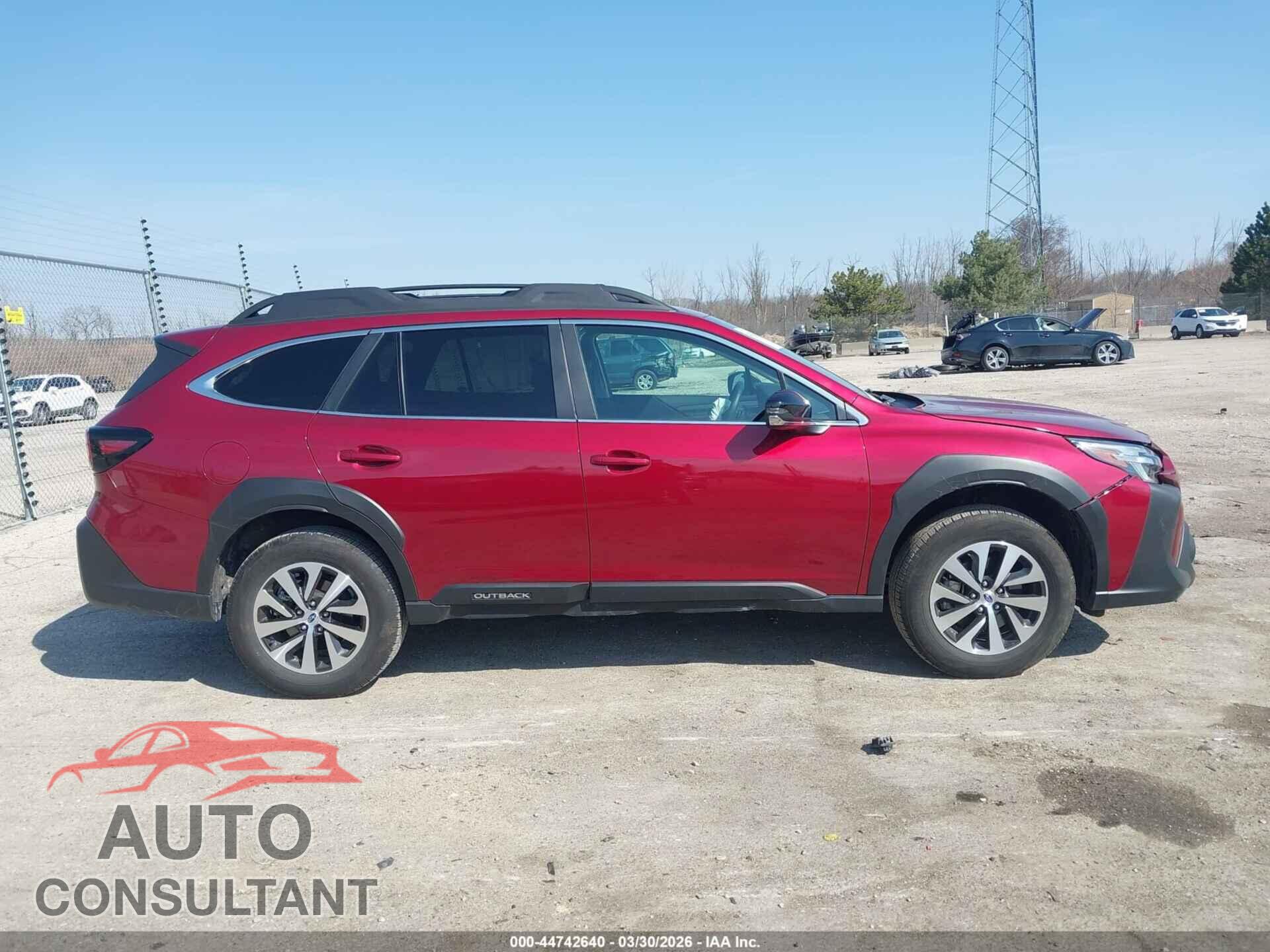 SUBARU OUTBACK 2025 - 4S4BTADC6S3335576