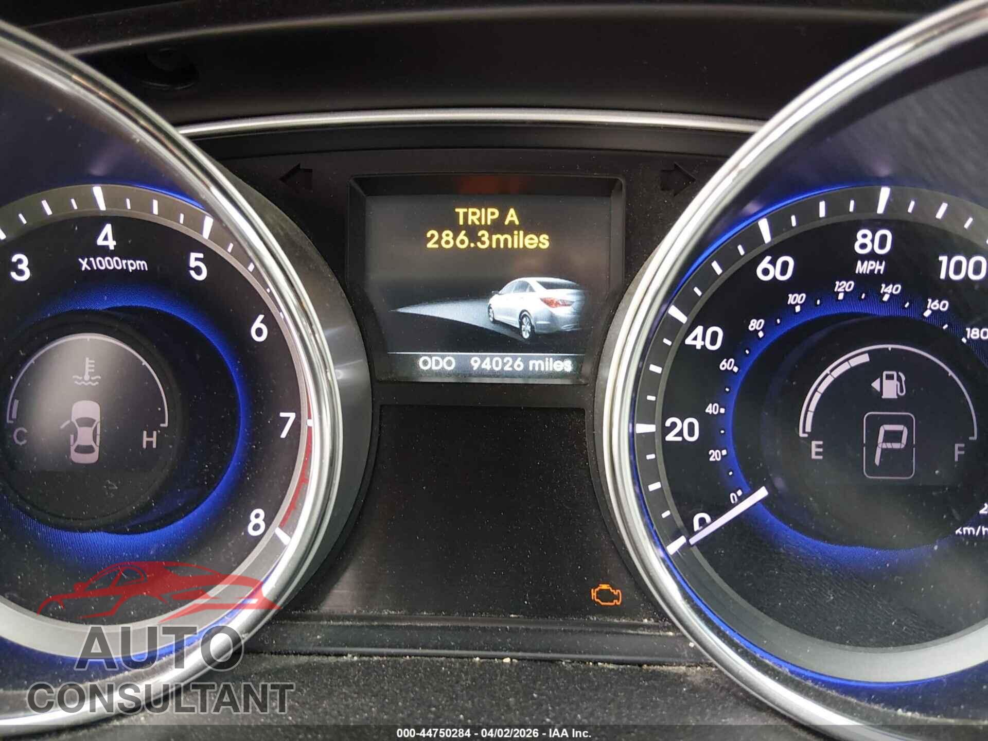 HYUNDAI SONATA 2014 - 5NPEC4AB9EH831205