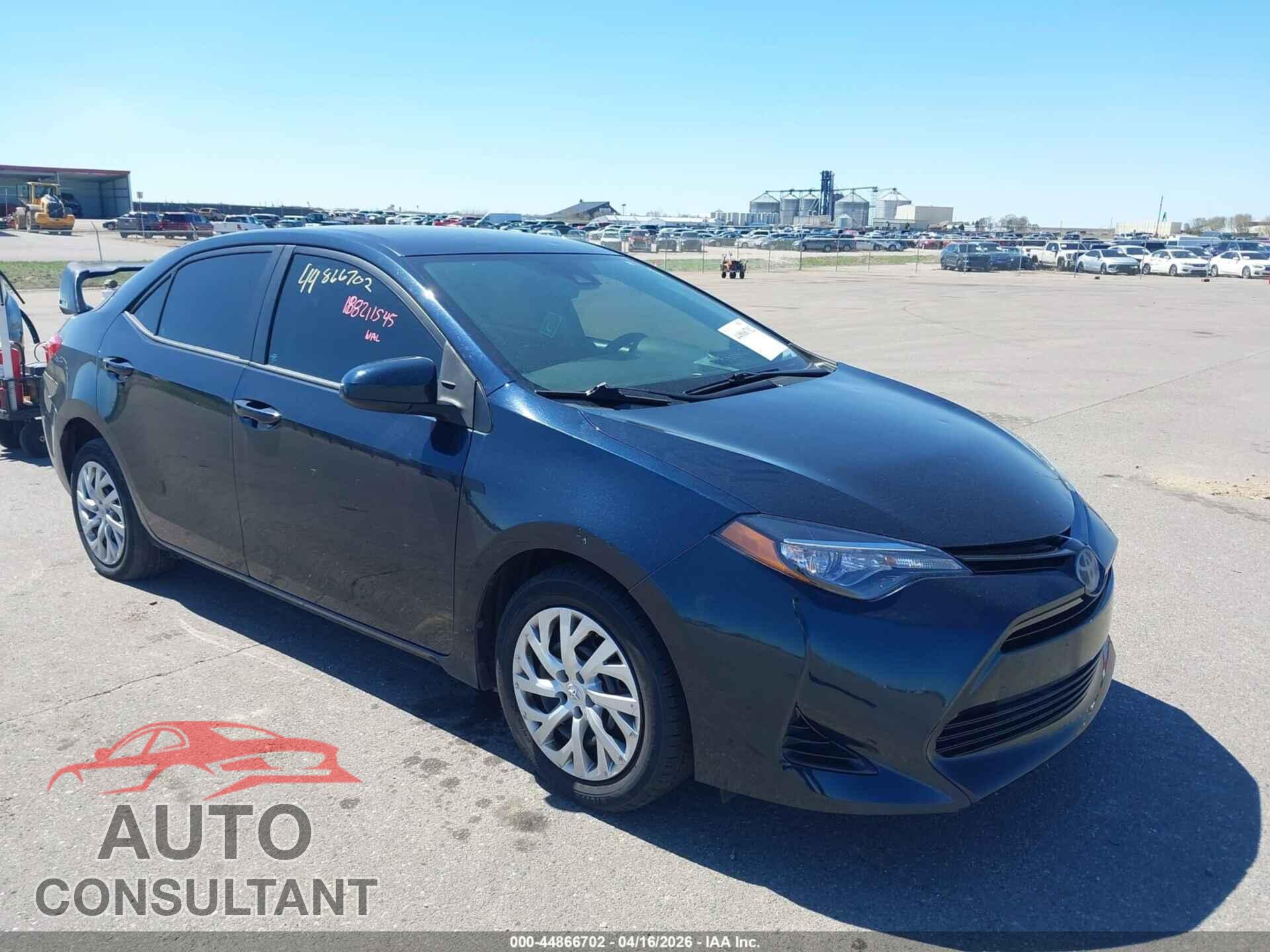 TOYOTA COROLLA 2017 - 2T1BURHE1HC753717