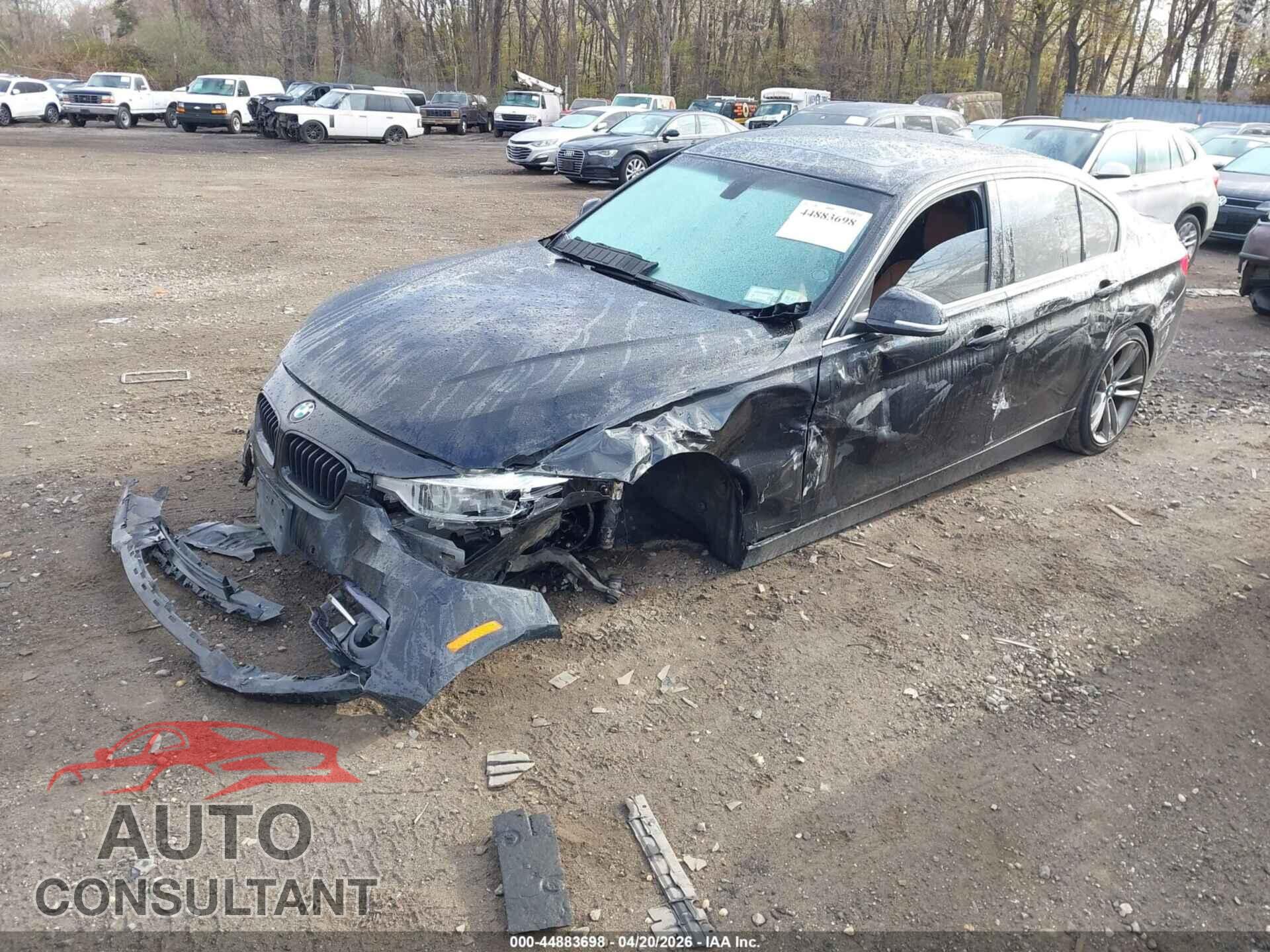 BMW 330I 2017 - WBA8D9G3XHNU61763
