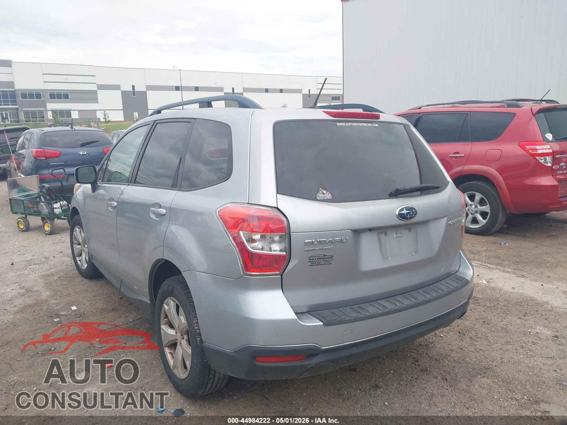 SUBARU FORESTER 2014 - JF2SJADC6EH481785