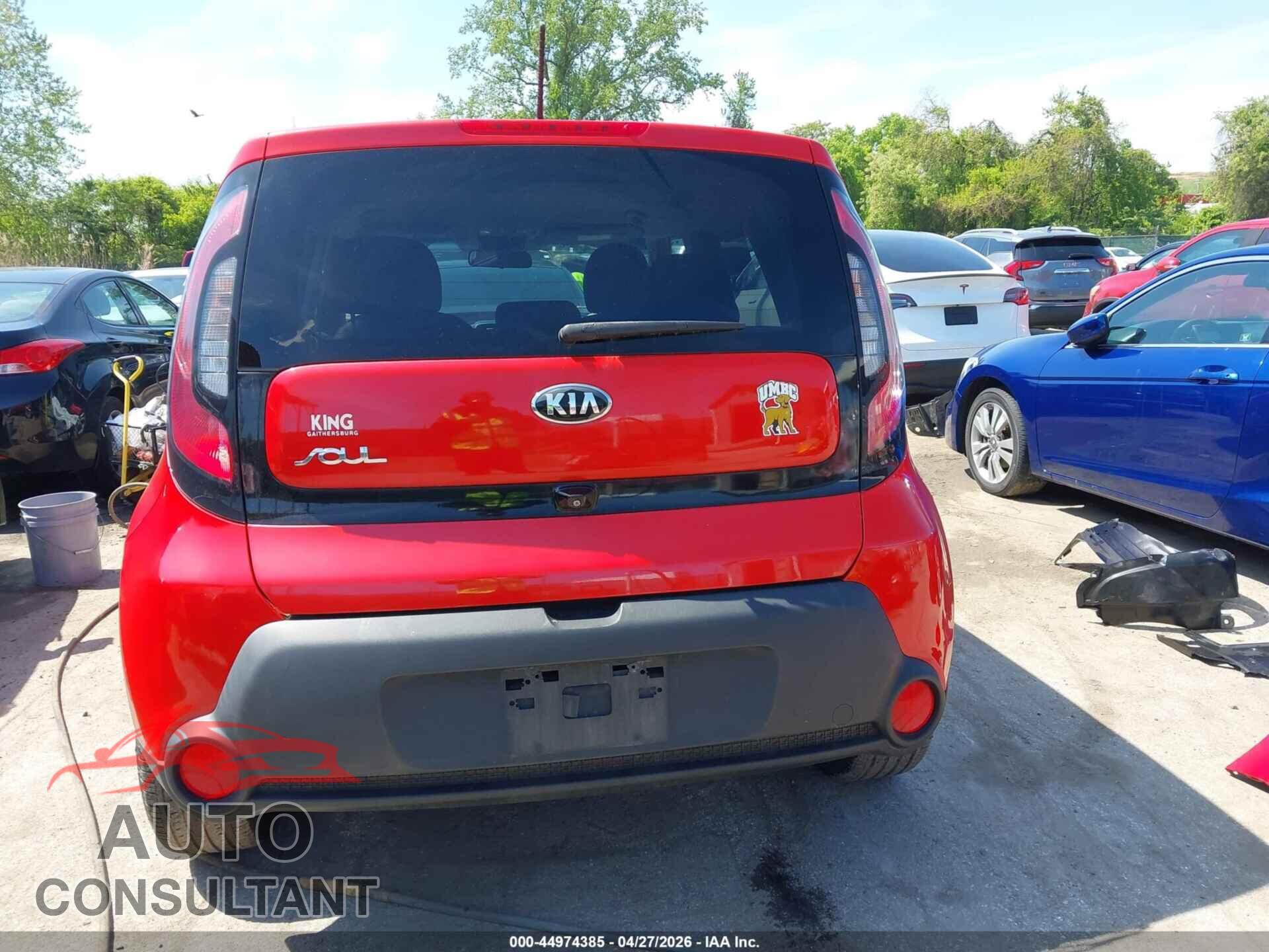 KIA SOUL 2015 - KNDJP3A50F7814144