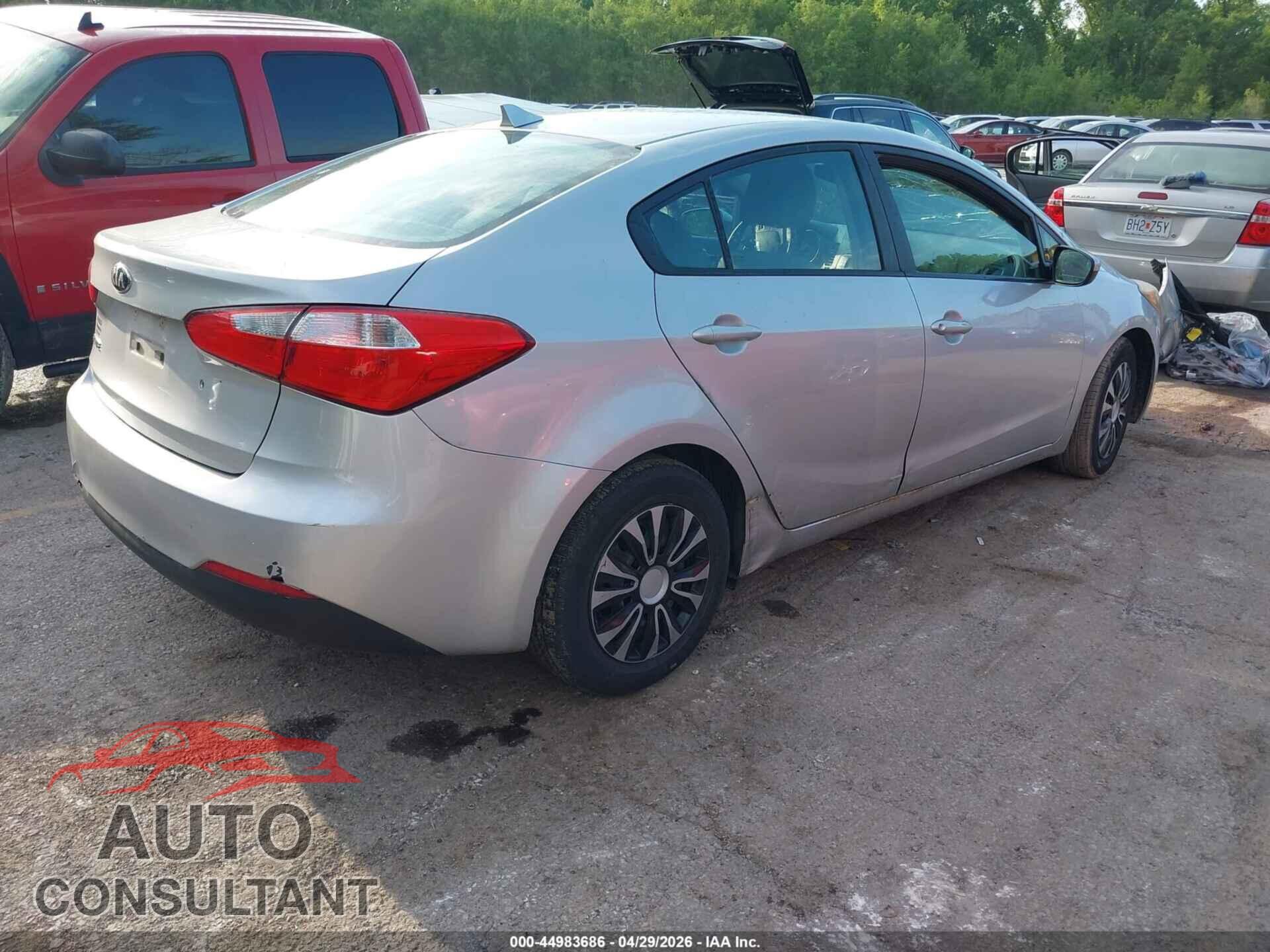 KIA FORTE 2015 - KNAFK4A63F5433240