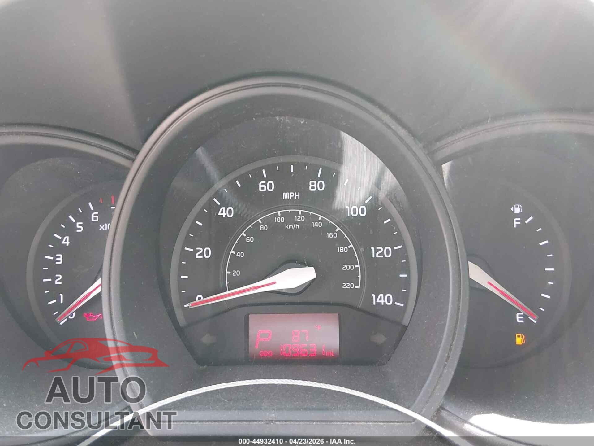 KIA RIO 2013 - KNADM4A32D6223629
