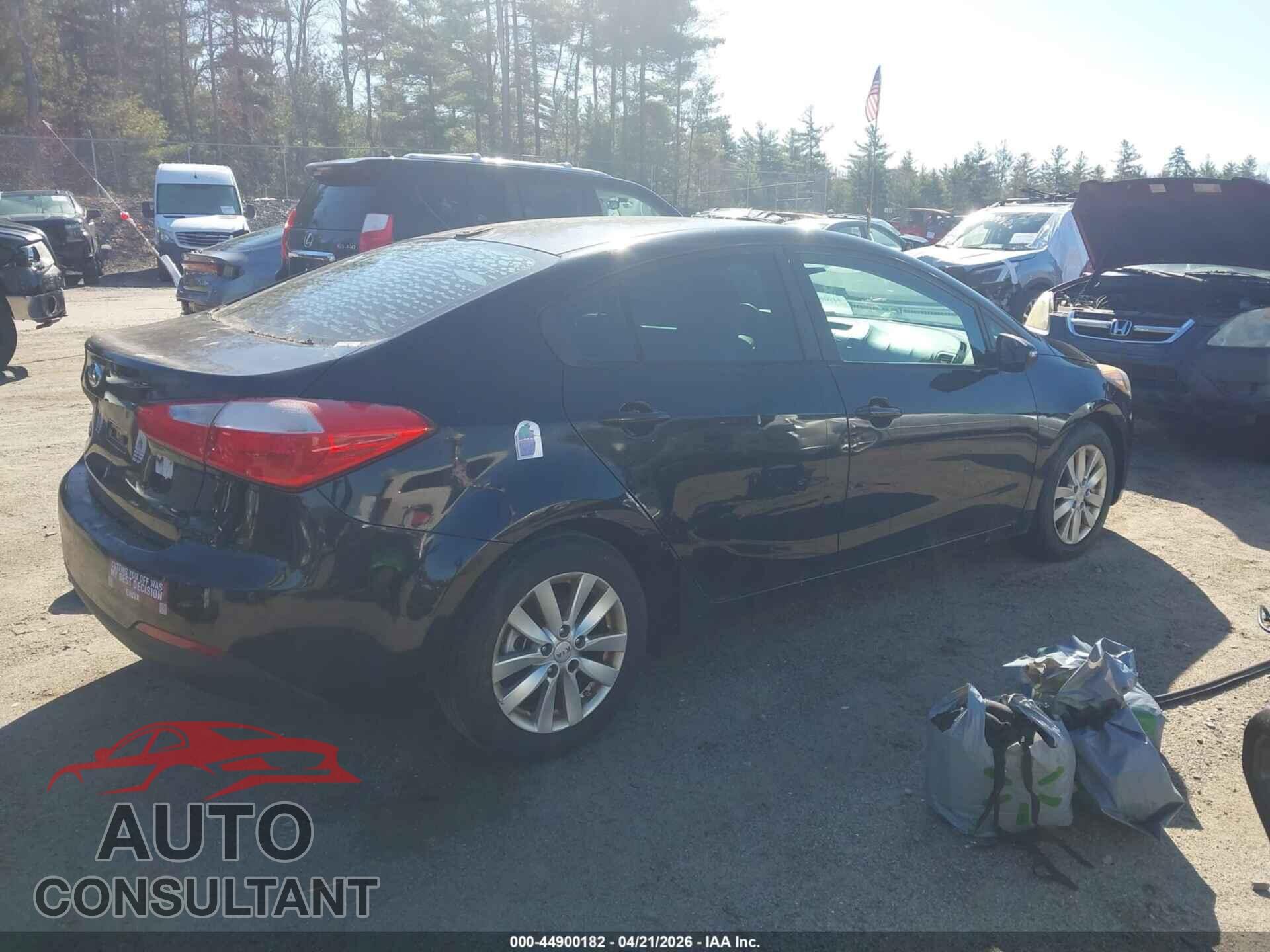 KIA FORTE 2014 - KNAFX4A64E5211127