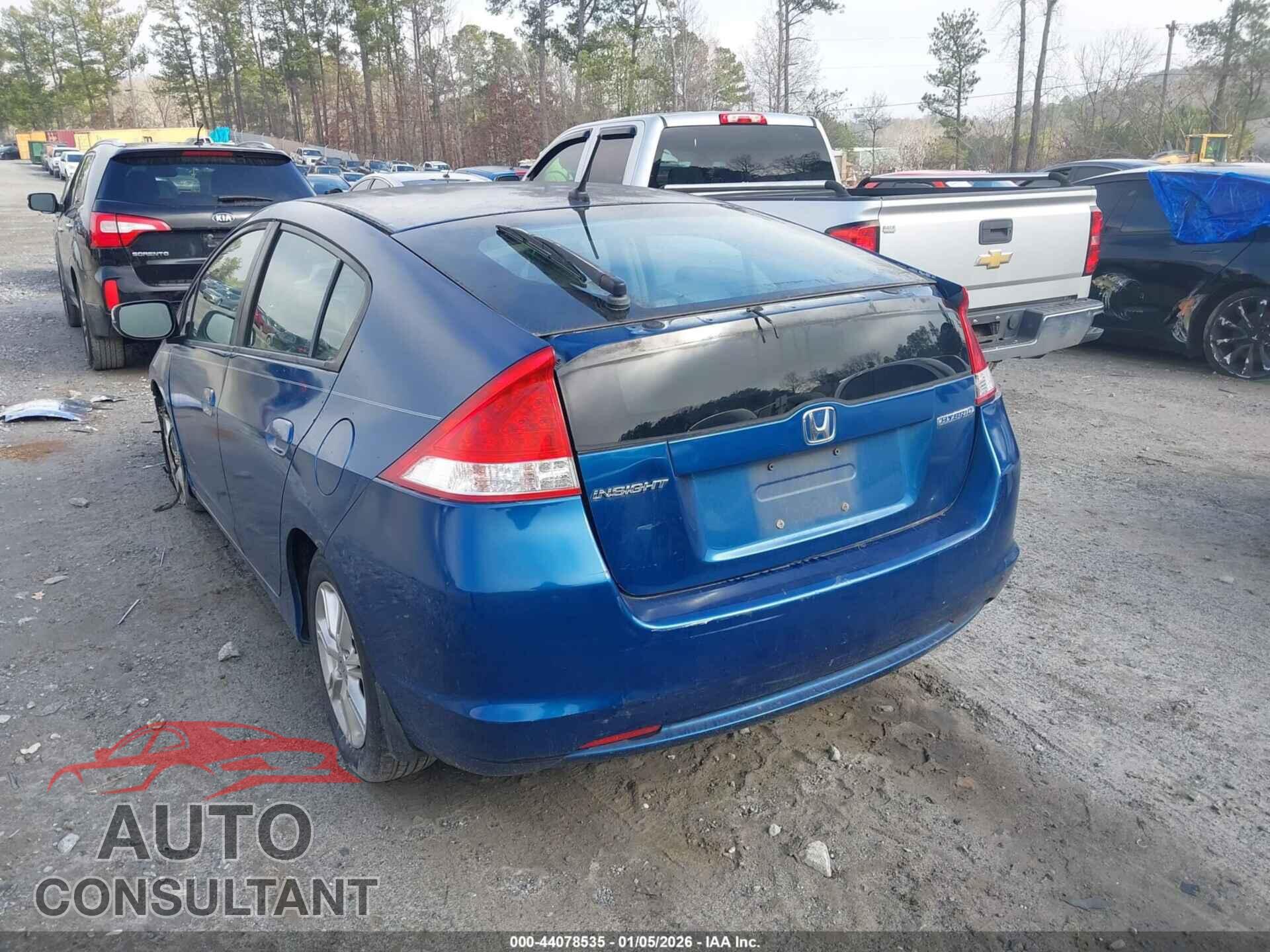 HONDA INSIGHT 2011 - JHMZE2H76BS000130