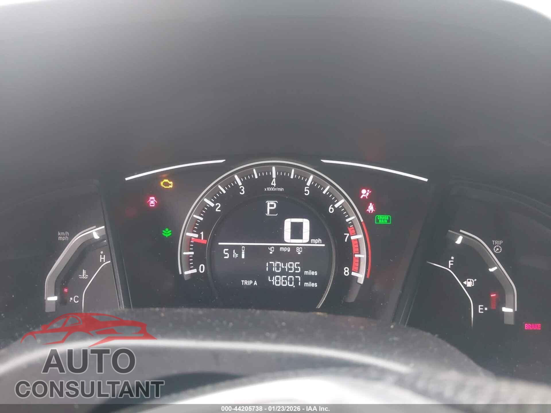 HONDA CIVIC 2018 - 19XFC2F55JE041037