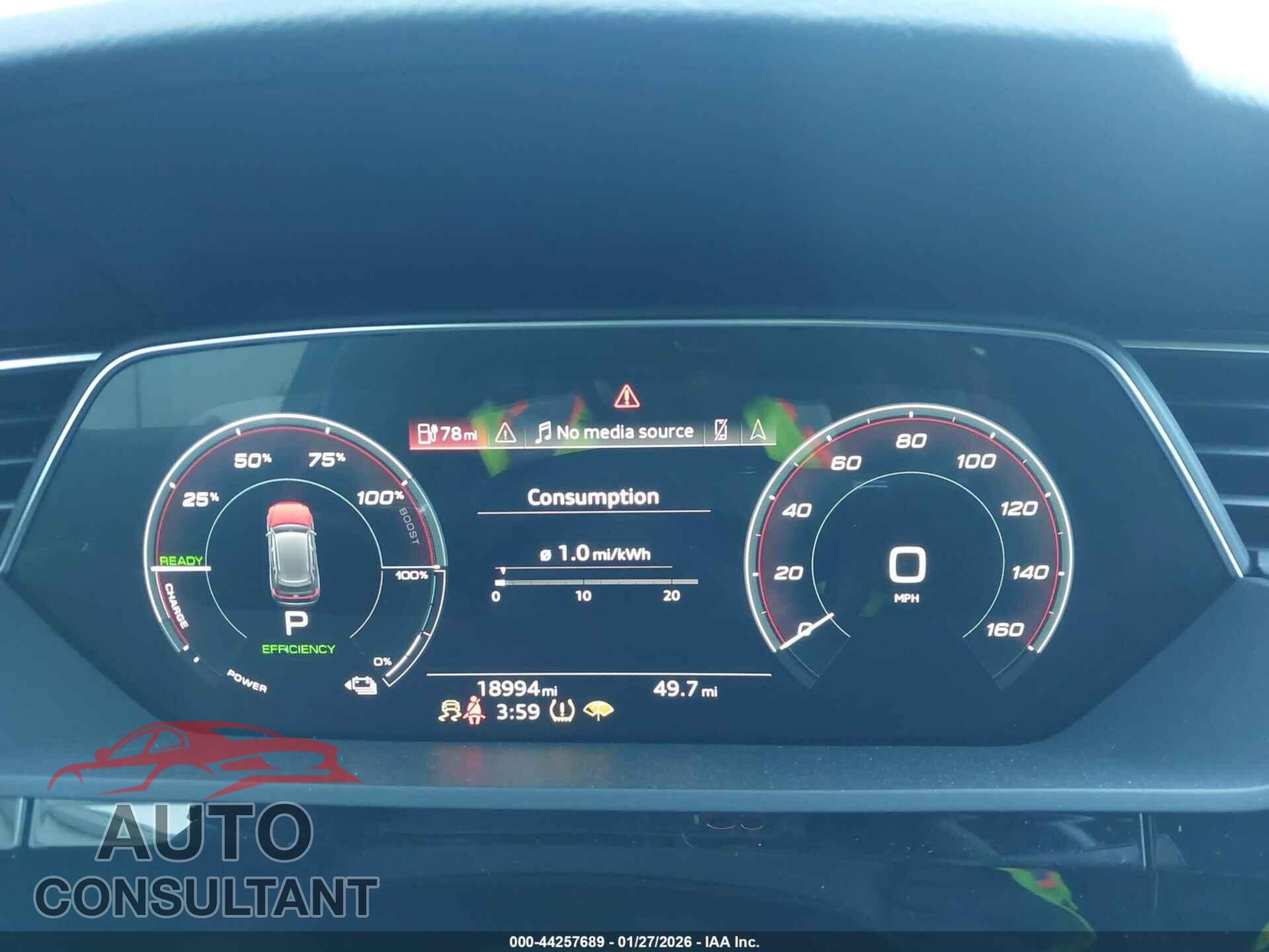 AUDI E-TRON 2021 - WA1AAAGE7MB011901