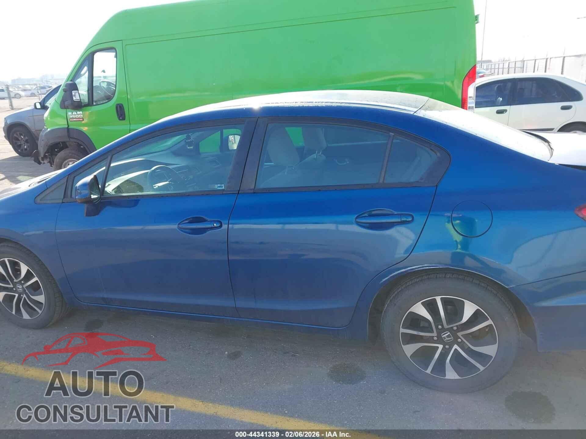 HONDA CIVIC 2013 - 19XFB2F89DE236978