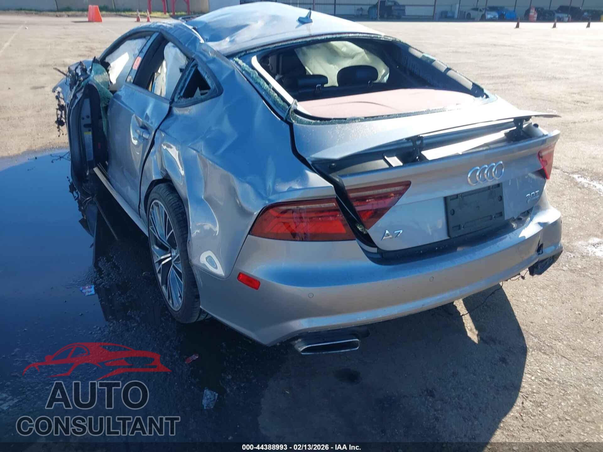 AUDI A7 2016 - WAU2GAFC4GN026431