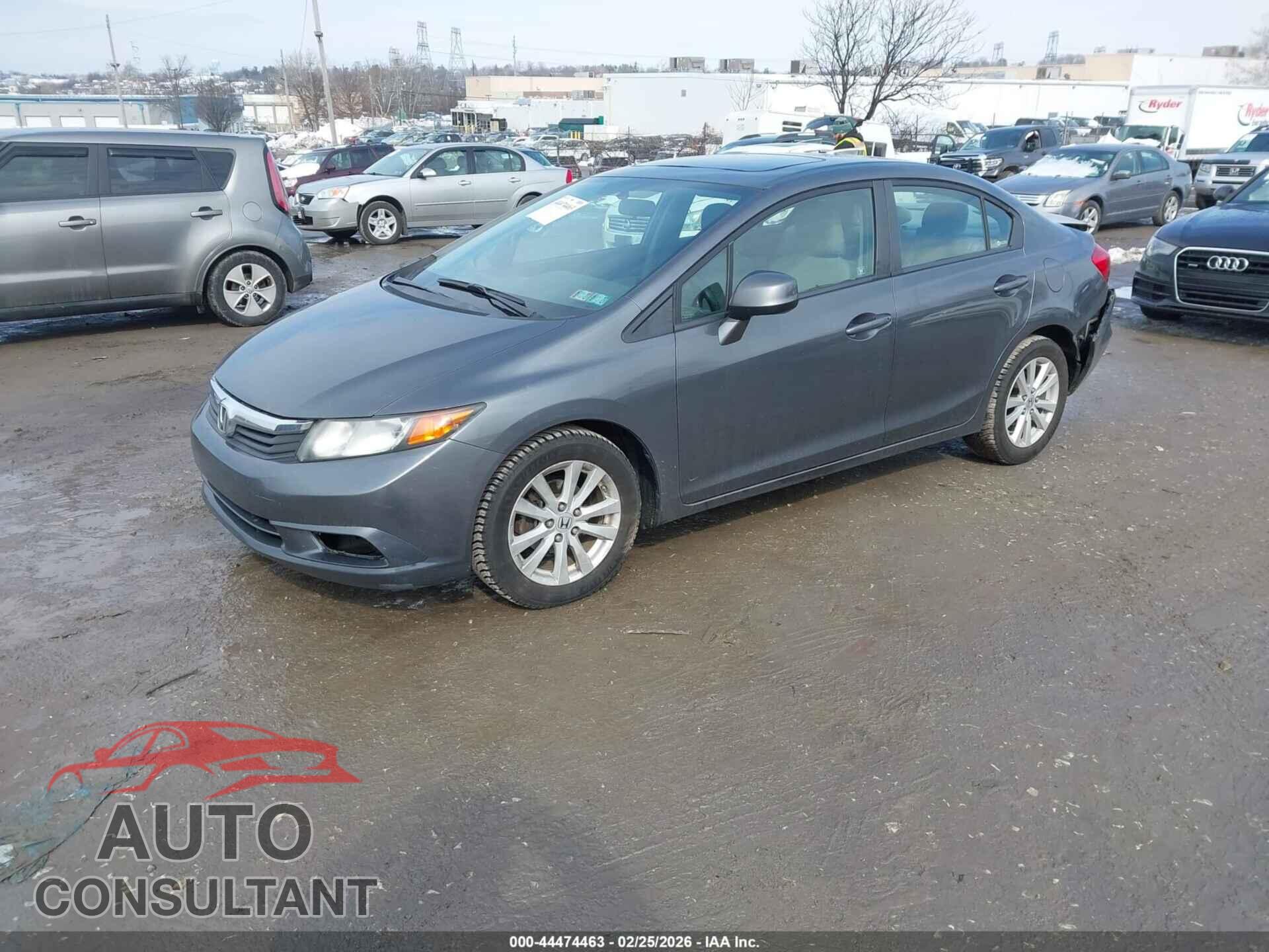 HONDA CIVIC 2012 - 2HGFB2F81CH304789