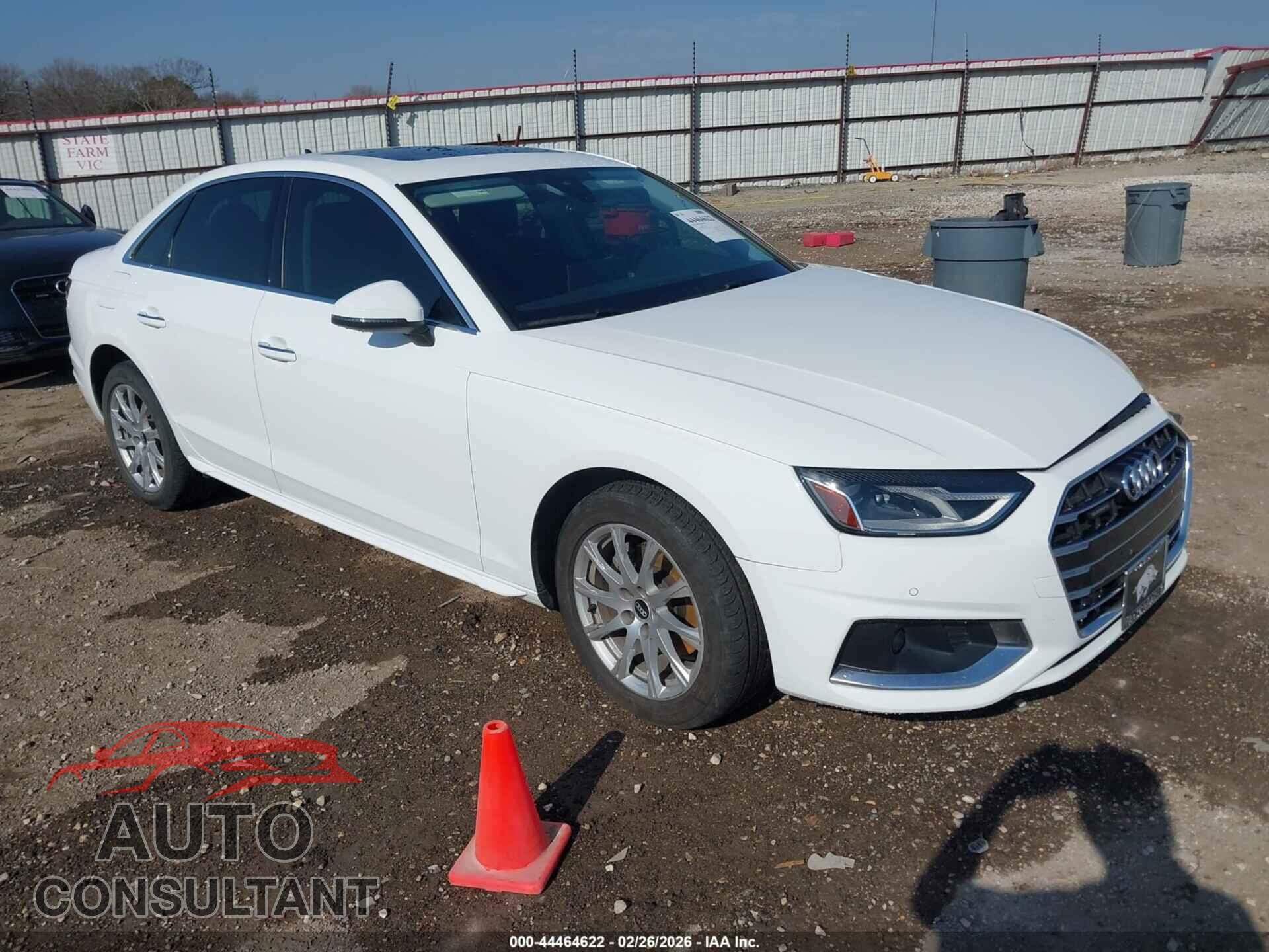AUDI A4 2021 - WAUABAF48MA043836
